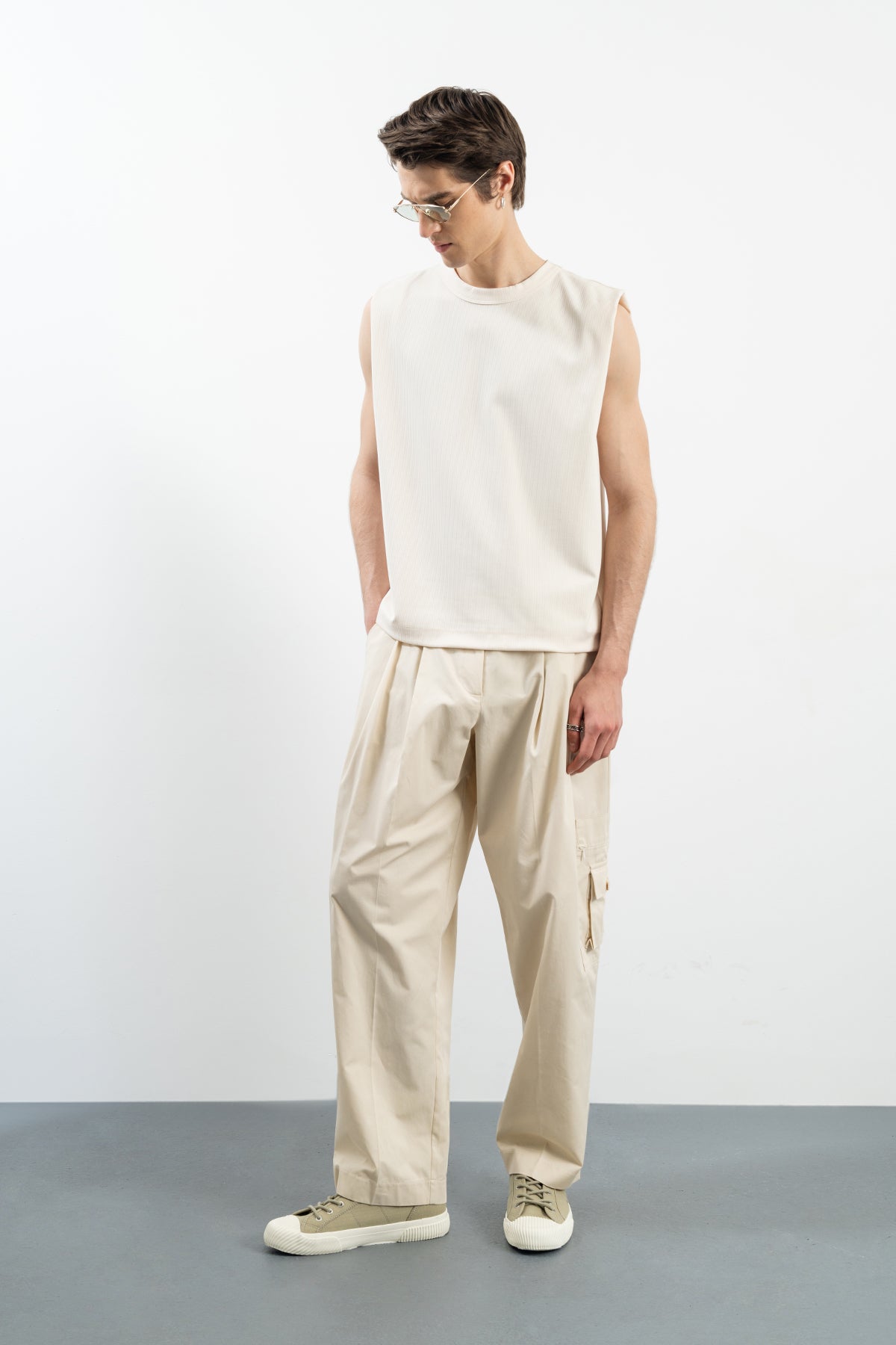 MARCH TANK TOP - BEIGE