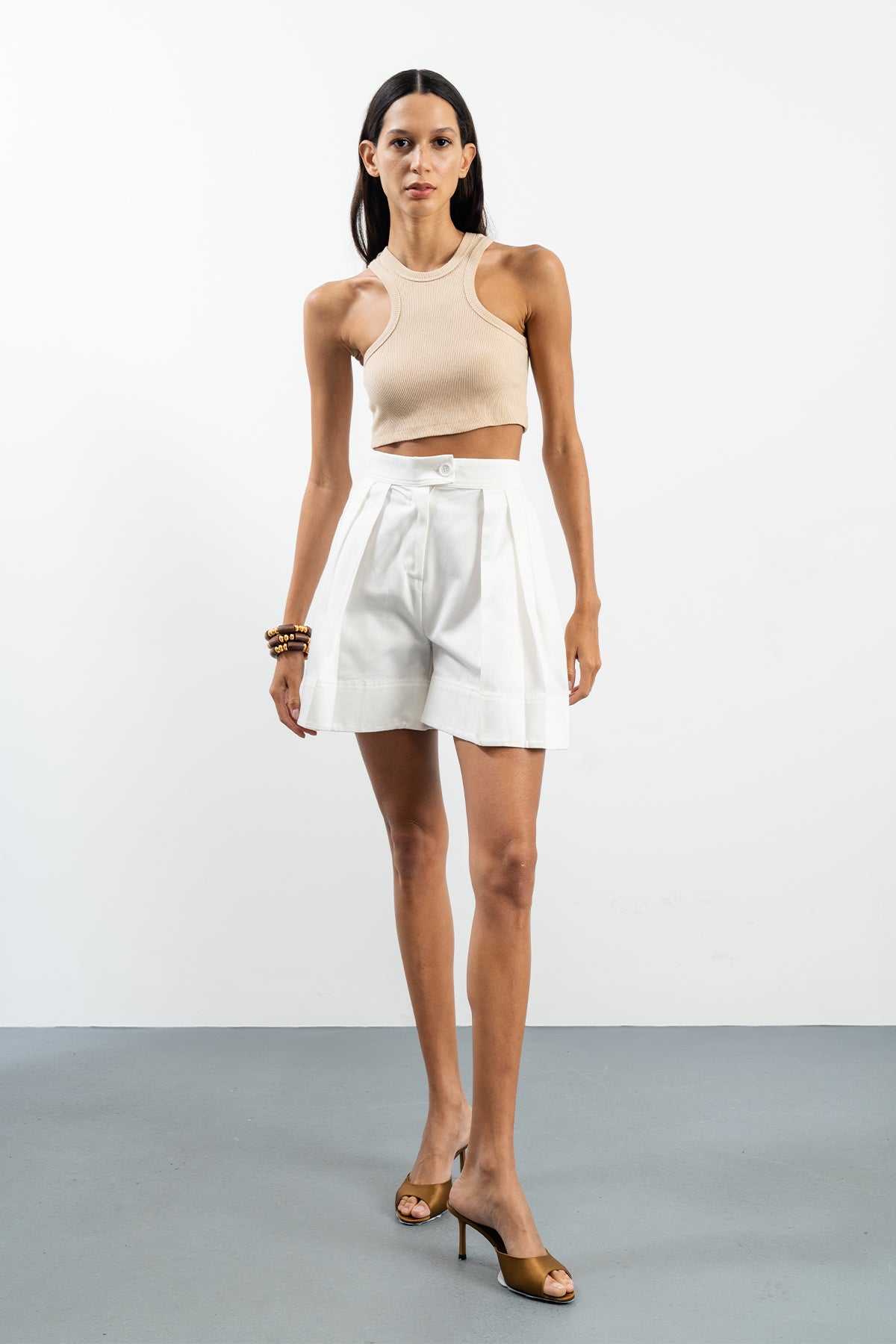 KALI WHITE SHORTS - WHITE