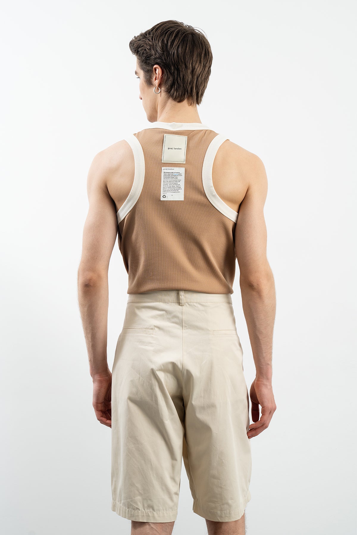 BLITZ TANK TOP - BEIGE