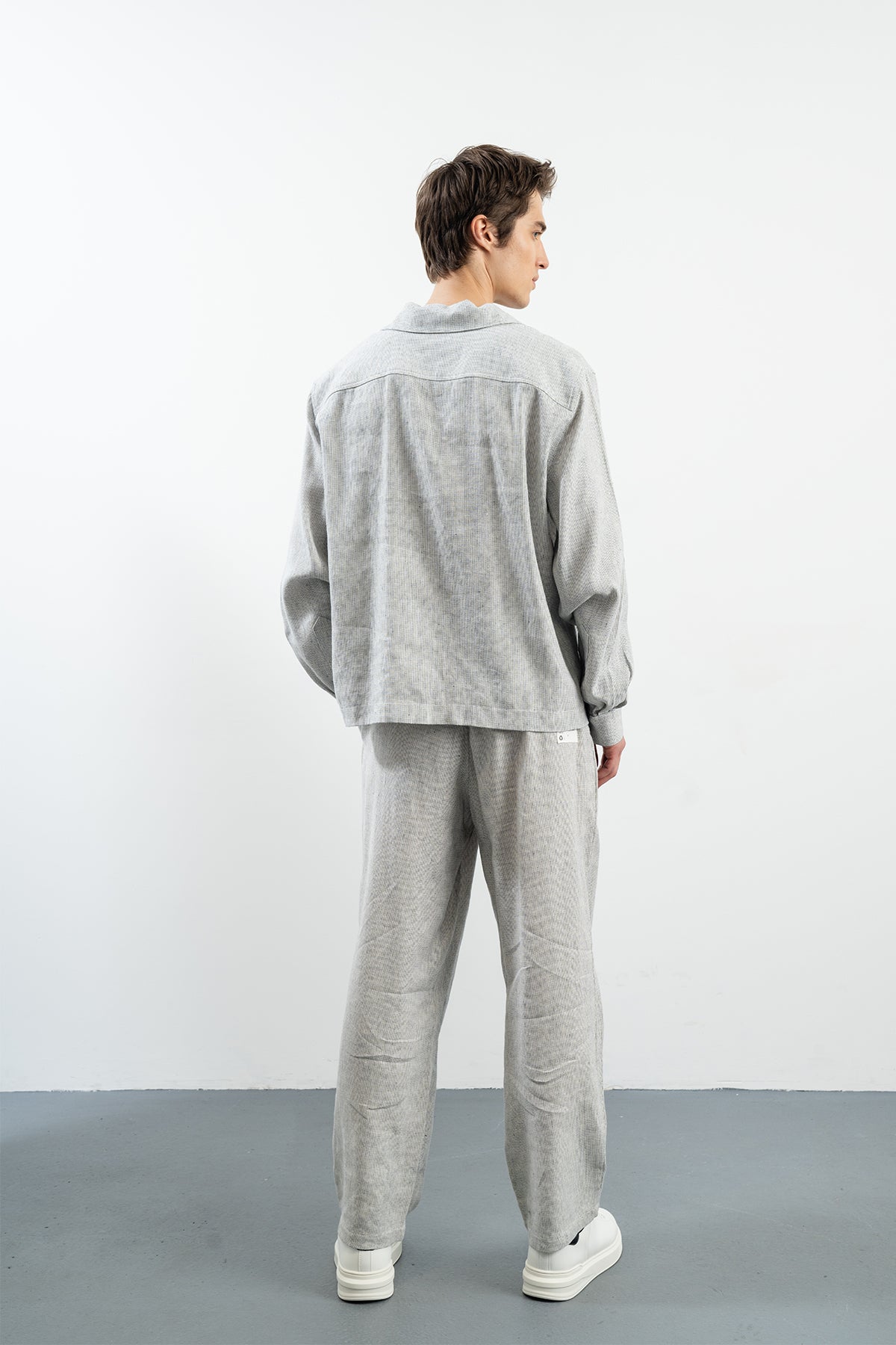 COR SHIRT - NAVY / WHITE