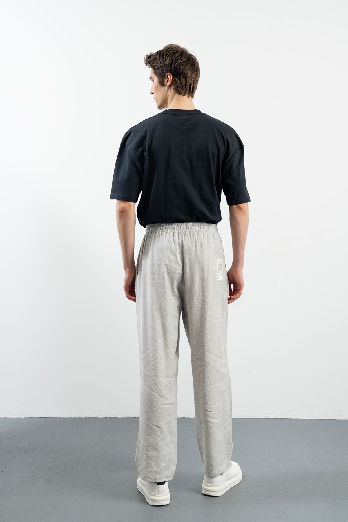 BREATHER PANTS - NAVY / WHITE