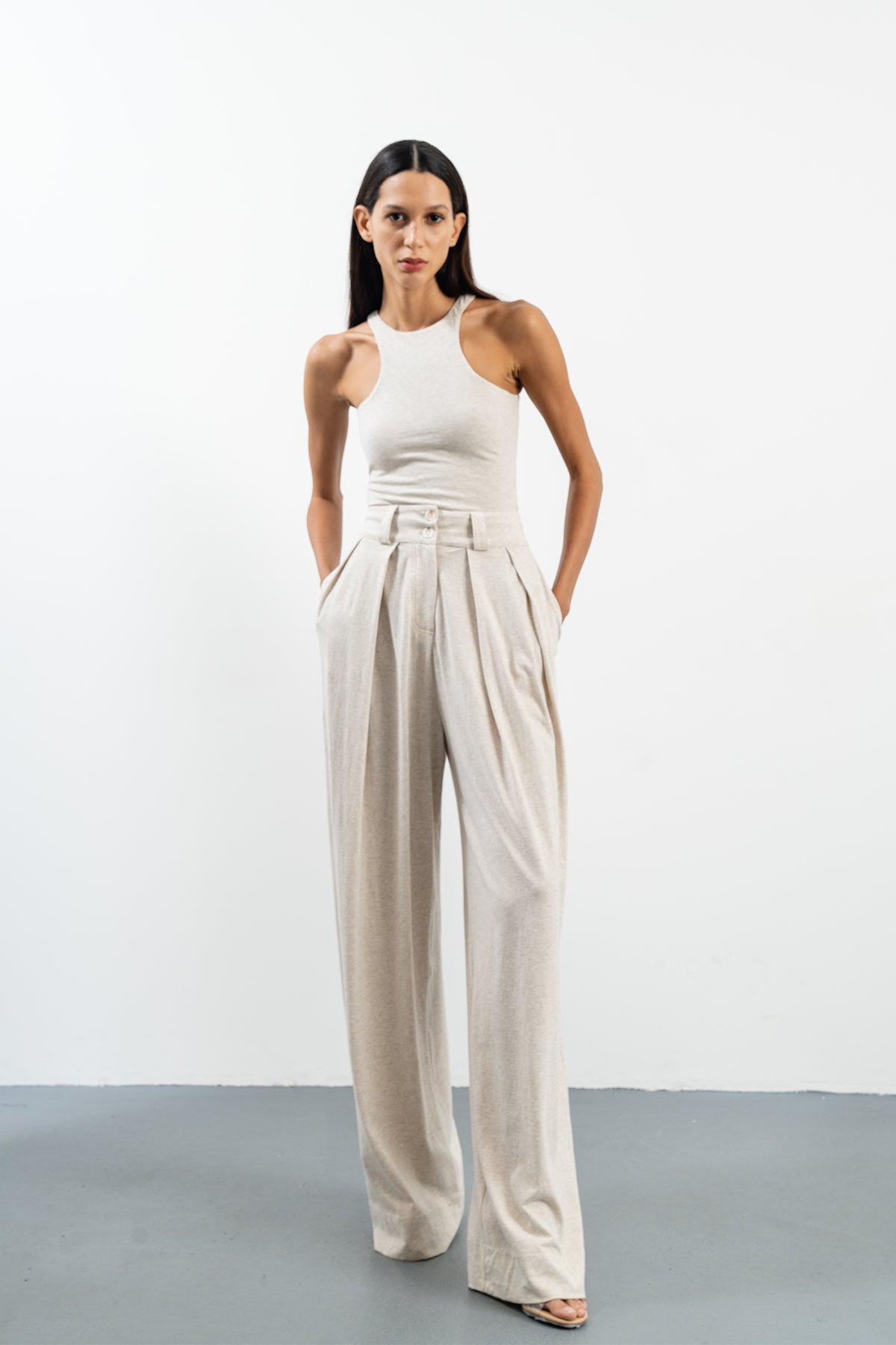 PALOMA PANTS - GRAY