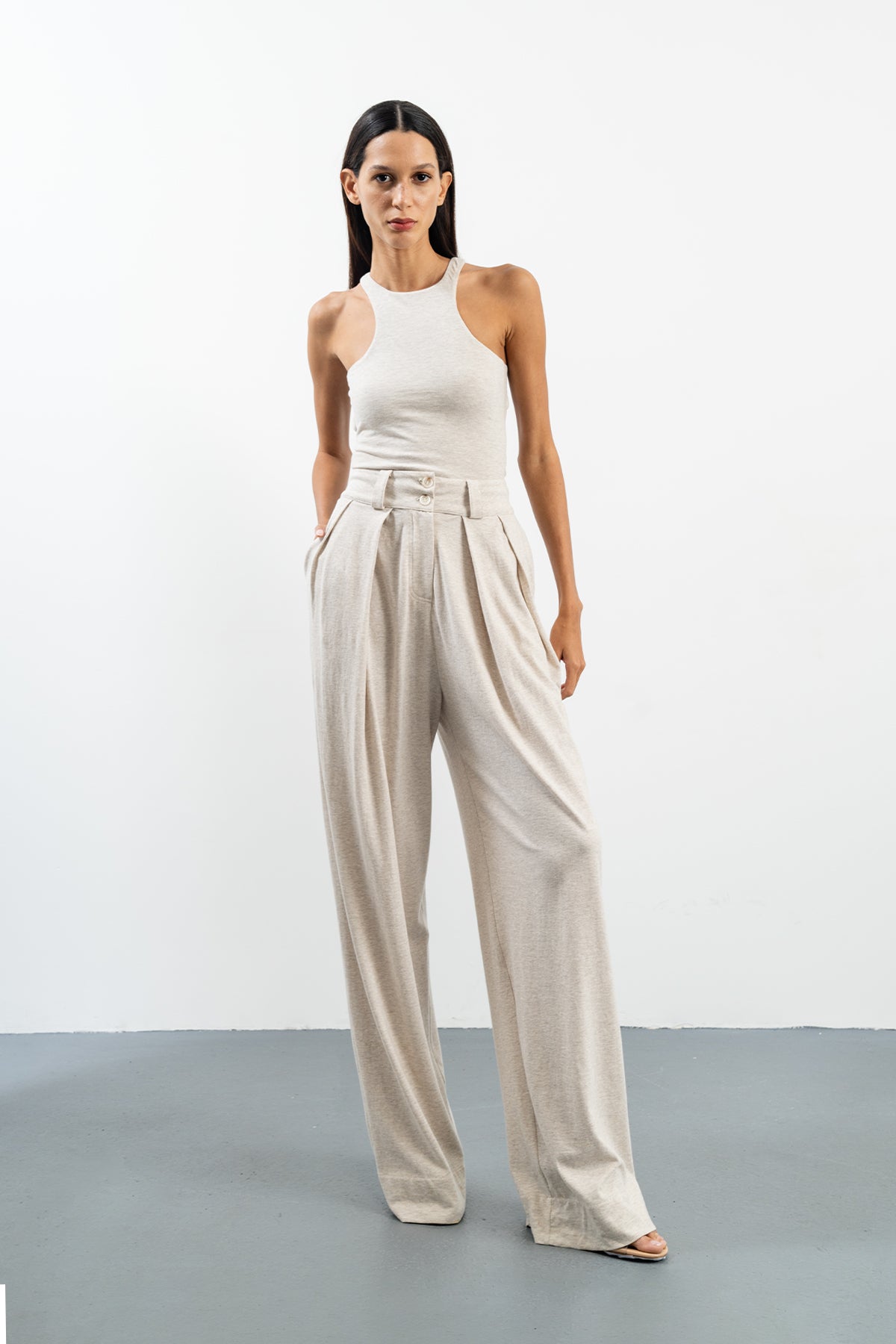 HILDA BODYSUIT - GRAY