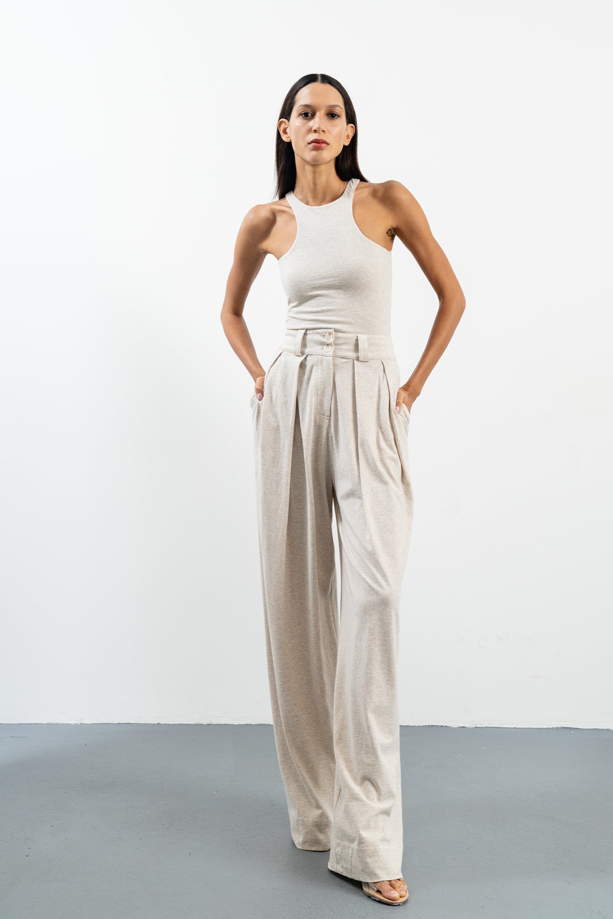 PALOMA PANTS - GRAY