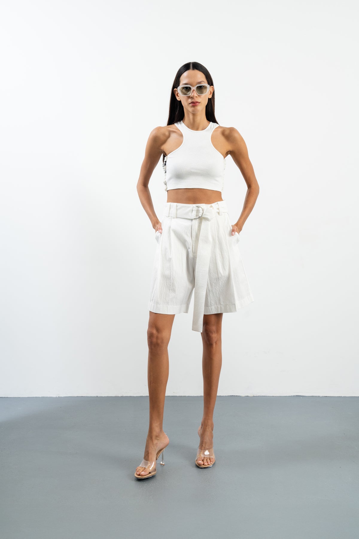 ANET SHORTS - WHITE