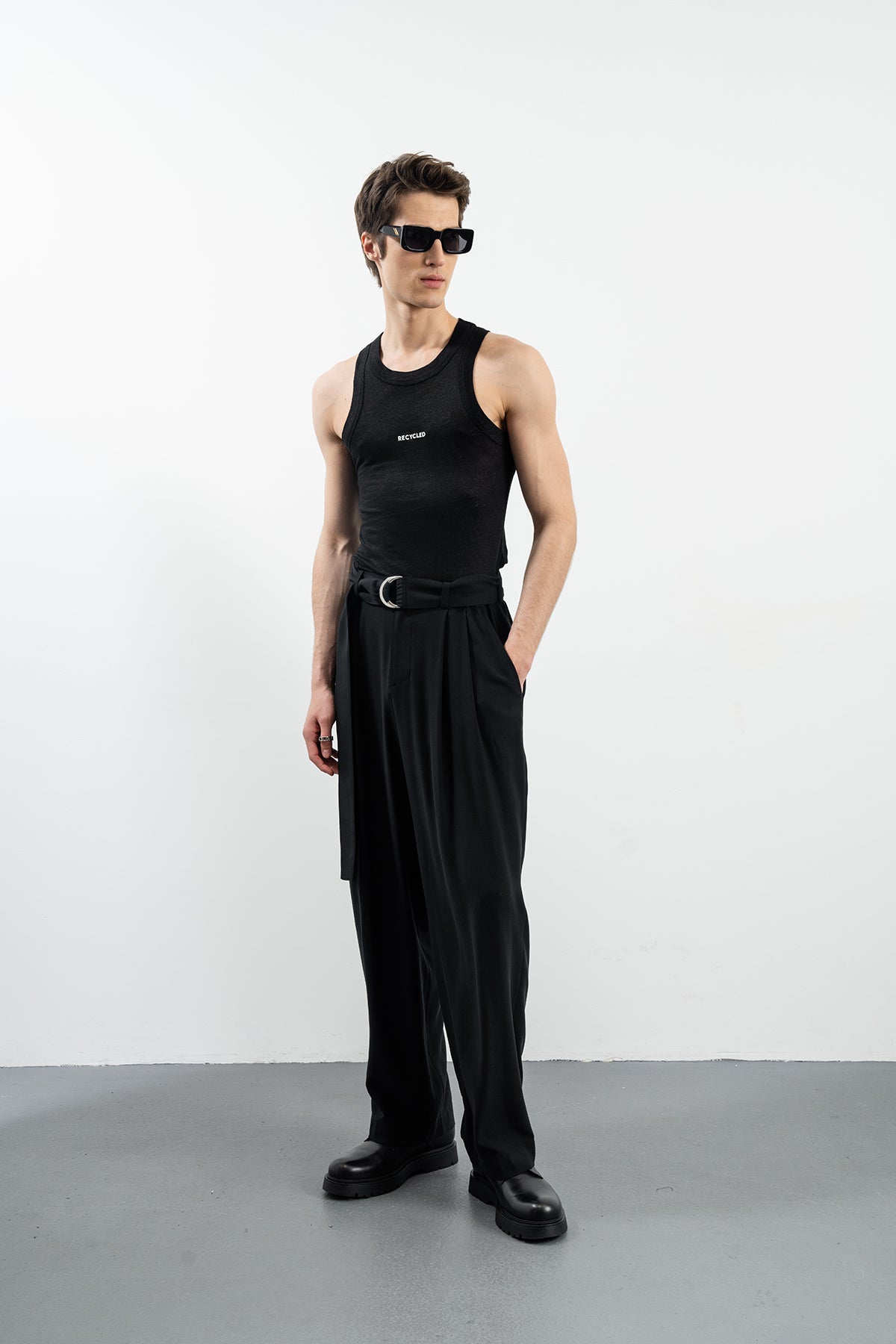 MARKUS BLACK PANTS – BLACK