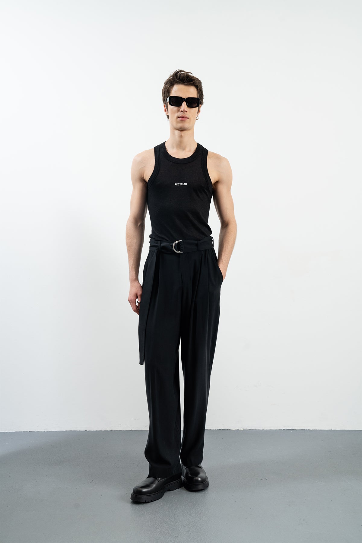 MARKUS BLACK PANTS – BLACK