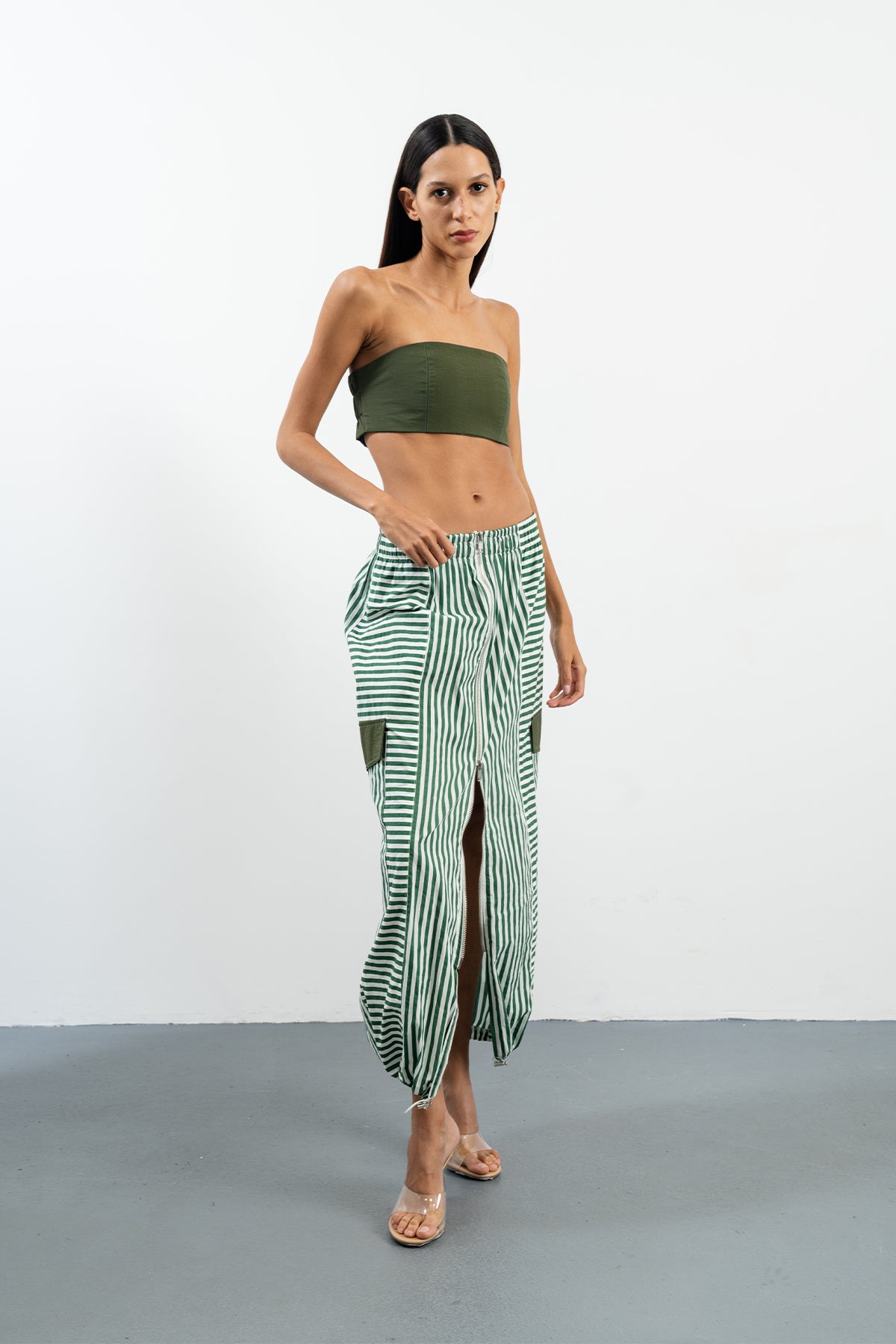 BERDRA SKIRT - GREEN