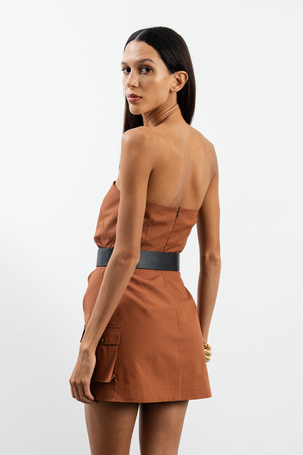 BJORN DRESS - MUSTARD