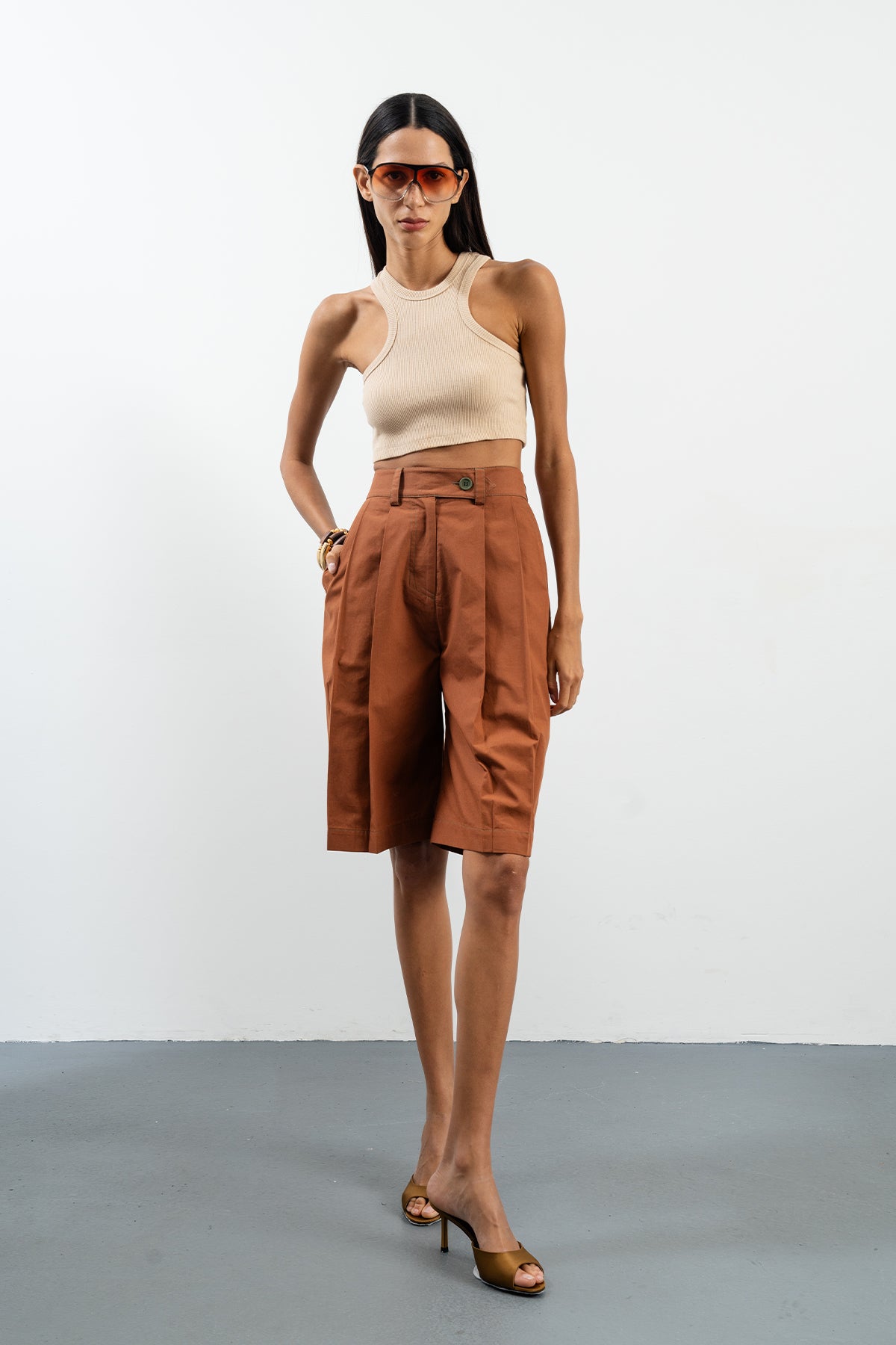 MANDINGA SHORTS - MUSTARD