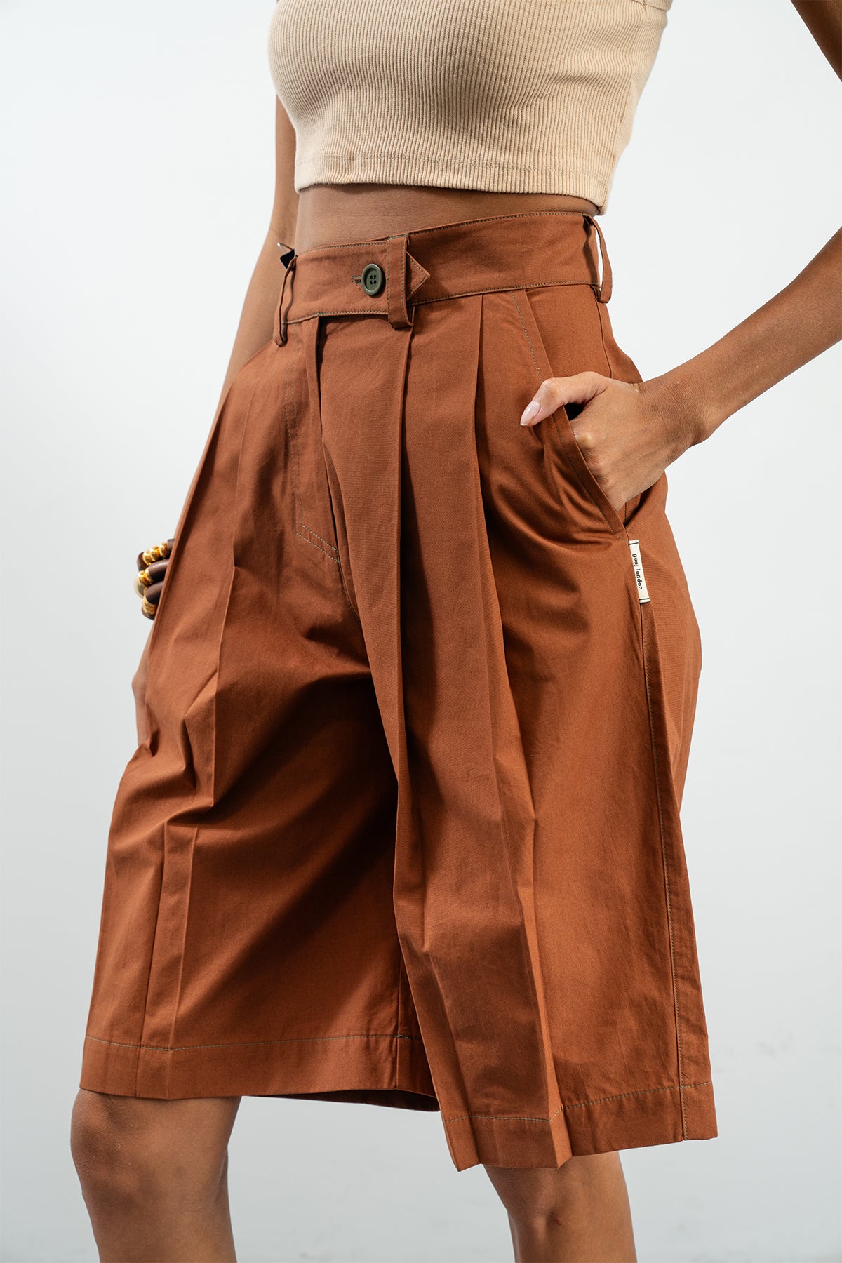 MANDINGA SHORTS - MUSTARD