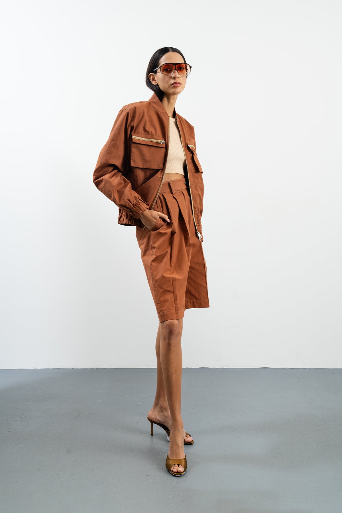 SALVER JACKET - MUSTARD