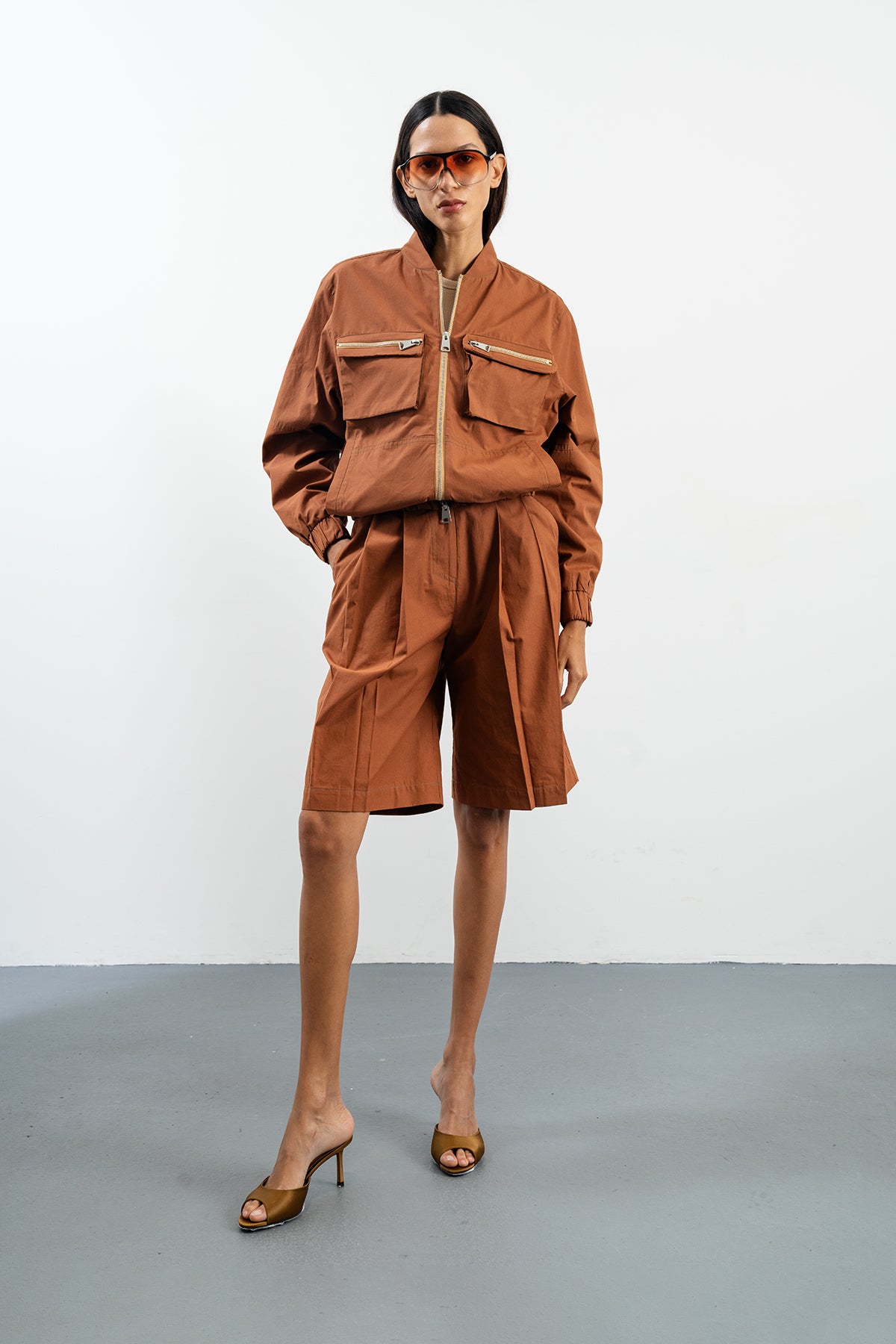 SALVER JACKET - MUSTARD