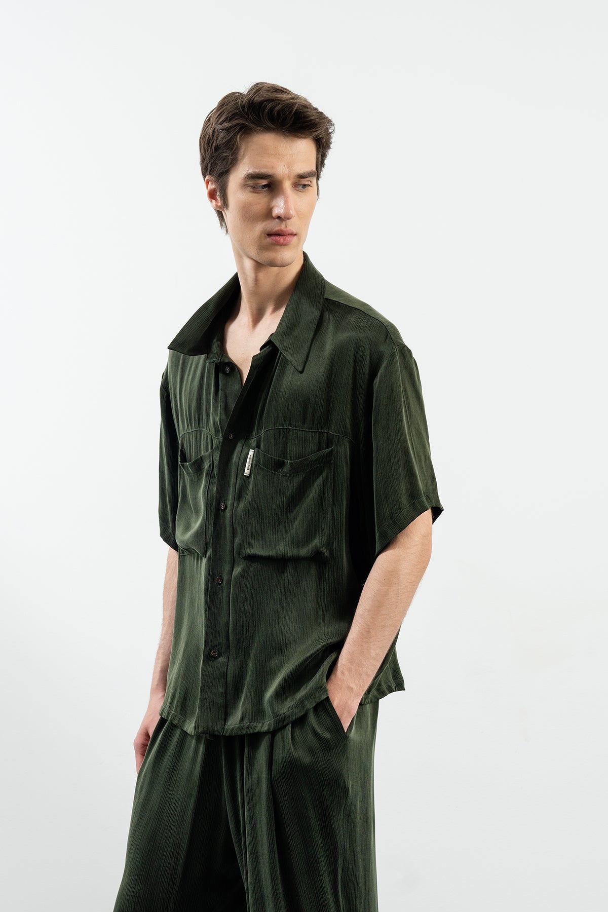 JOHAN KHAKI SHIRT - KHAKI