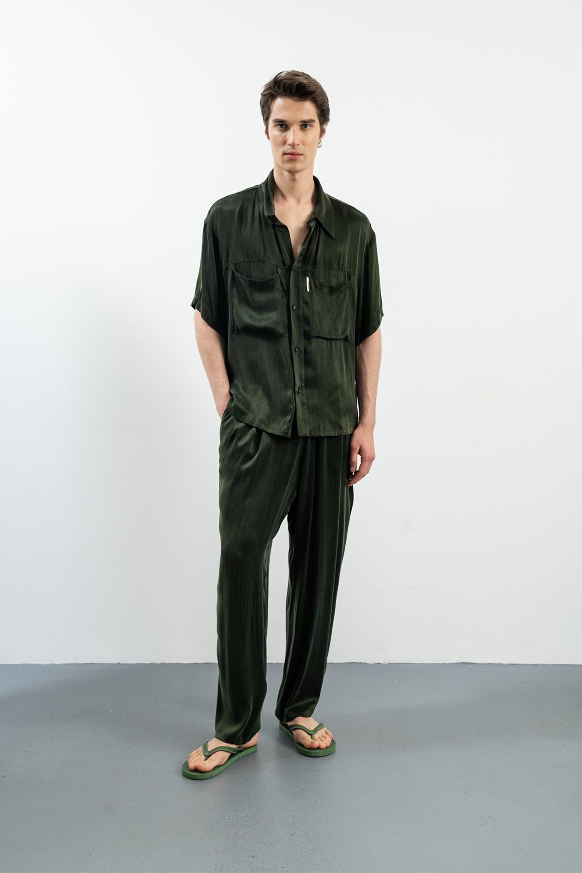 JOHANNA KHAKI PANTS - KHAKI