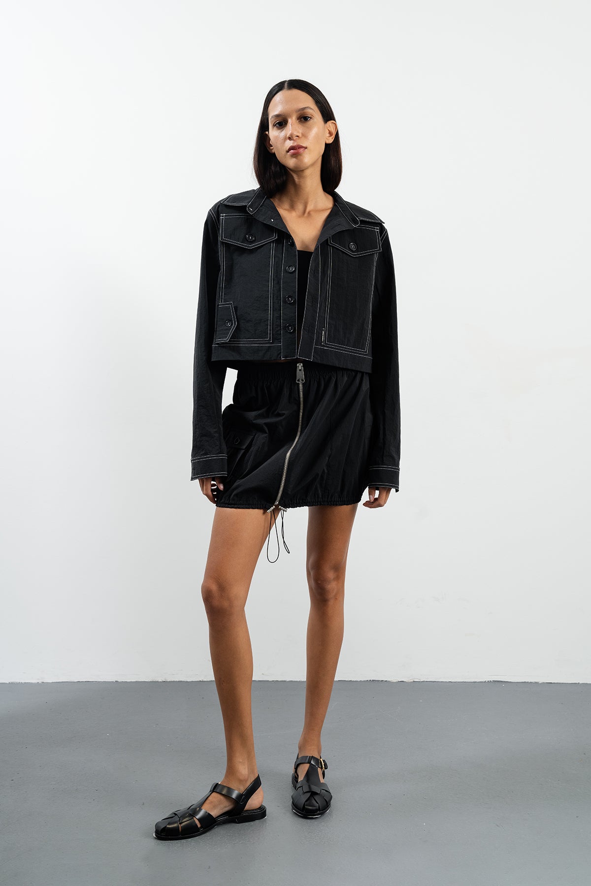 ZIYAD JACKET - BLACK