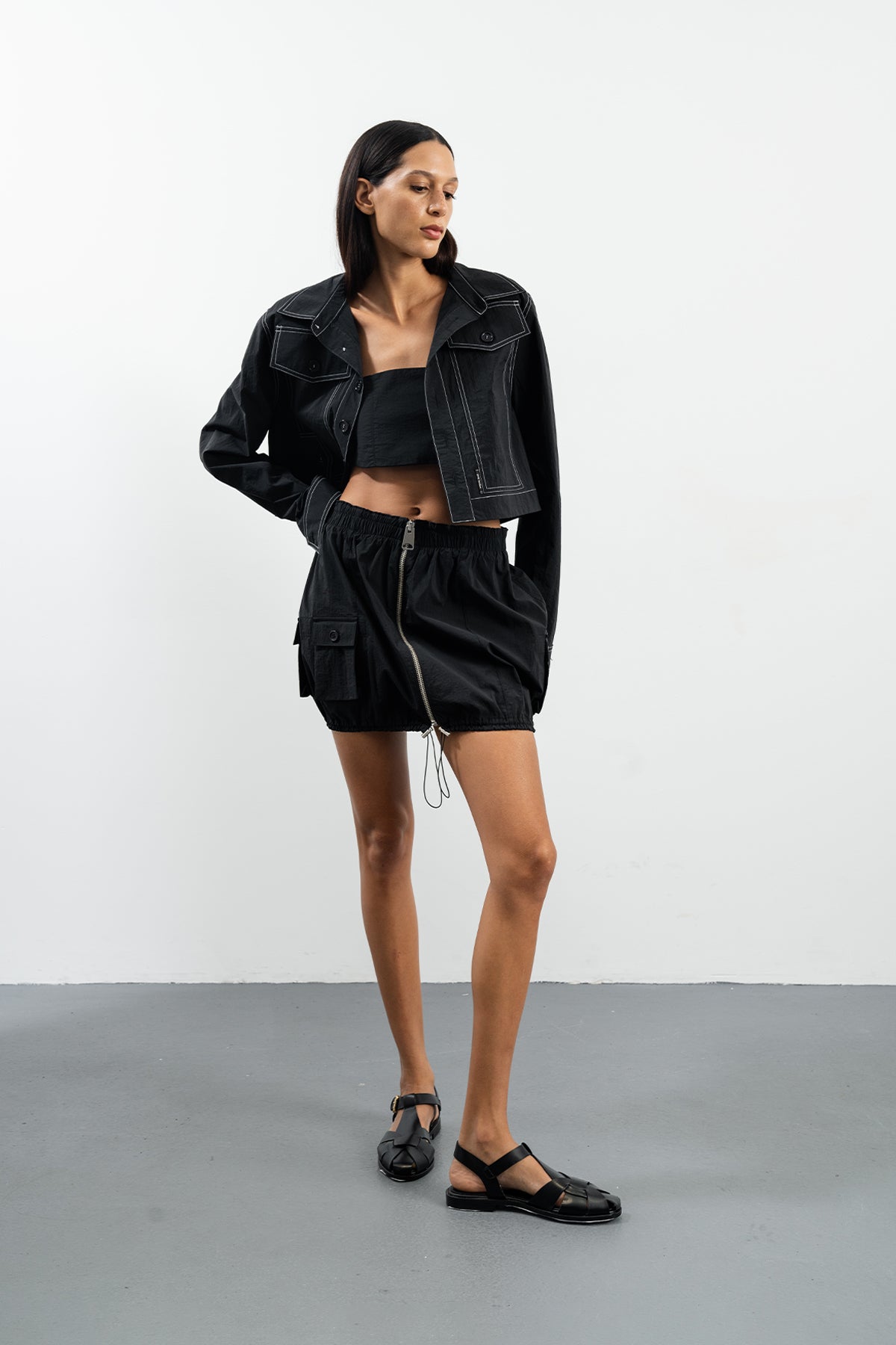 ZIYAD JACKET - BLACK