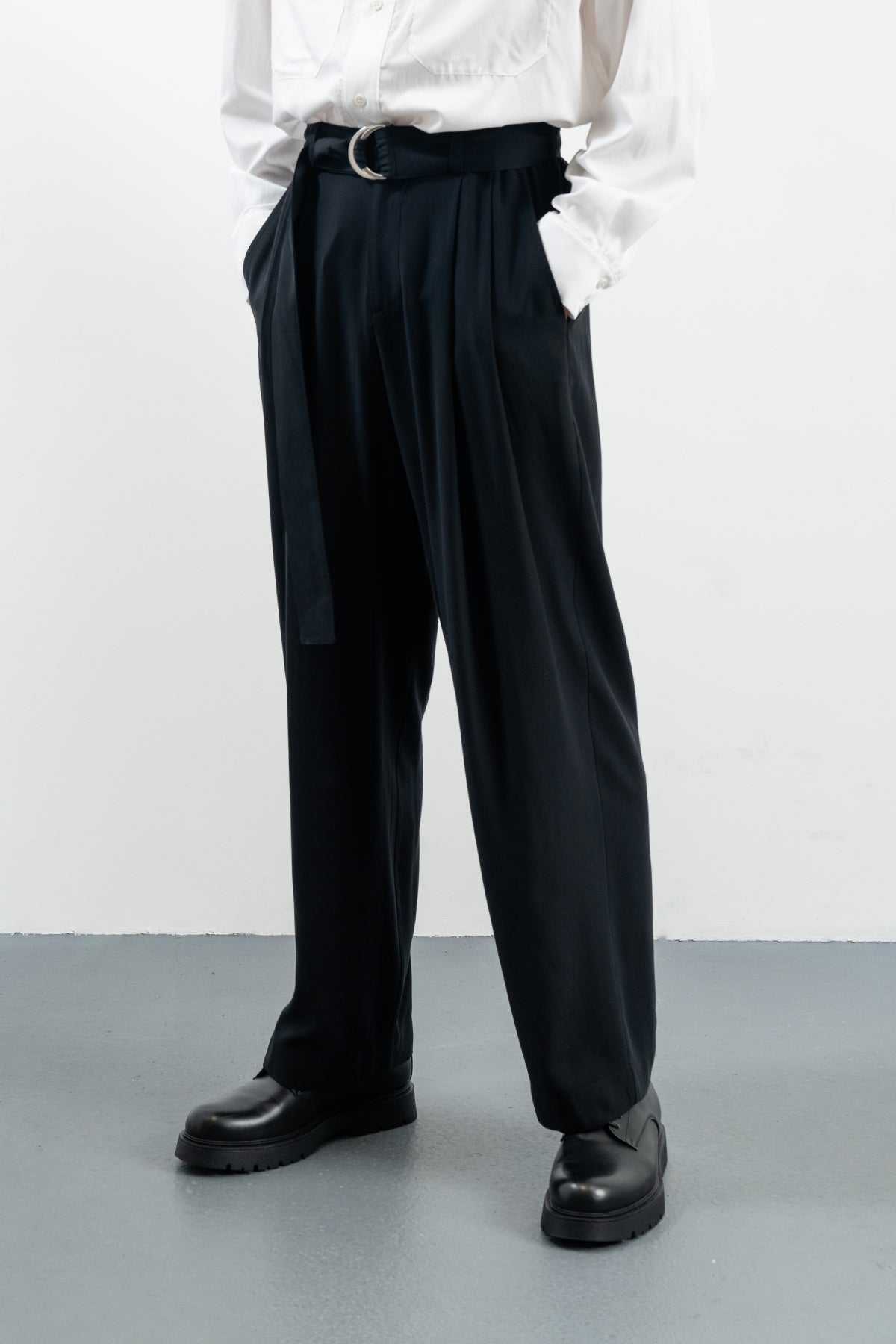 MARKUS BLACK PANTS – BLACK