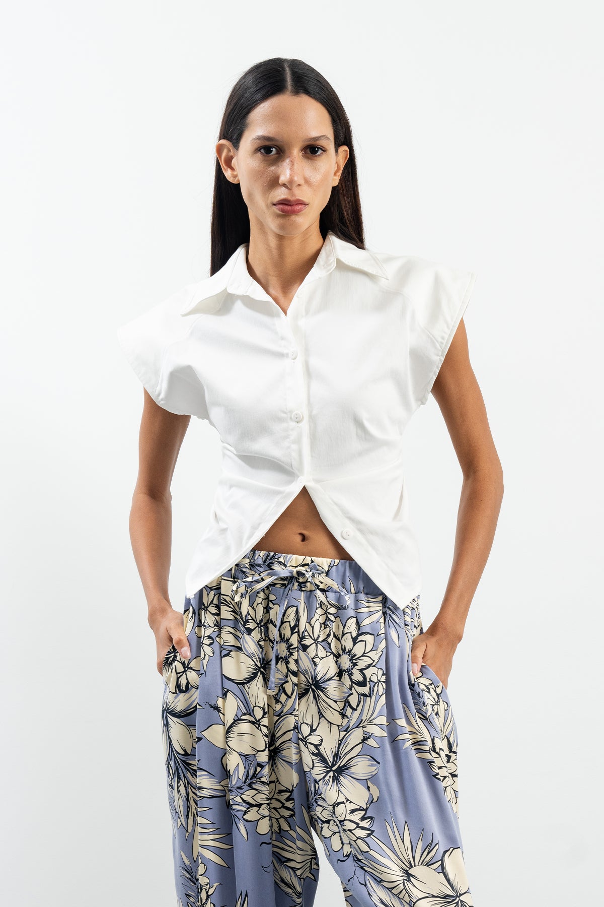 BECKY SHIRT - WHITE