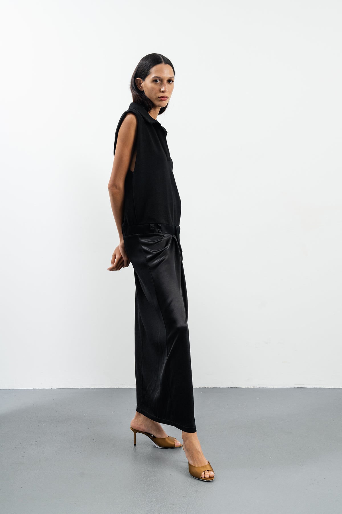 BLANC DRESS - BLACK