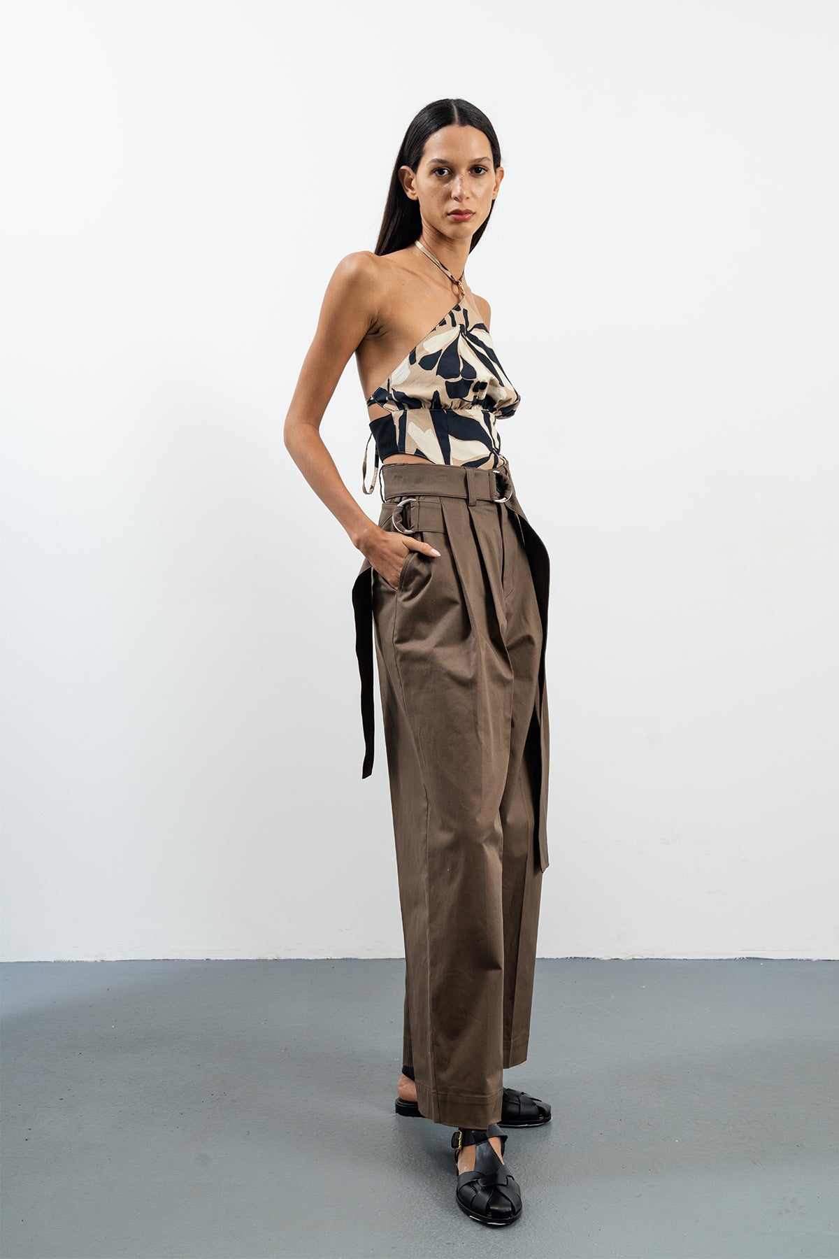 SARPY PANTS - BROWN