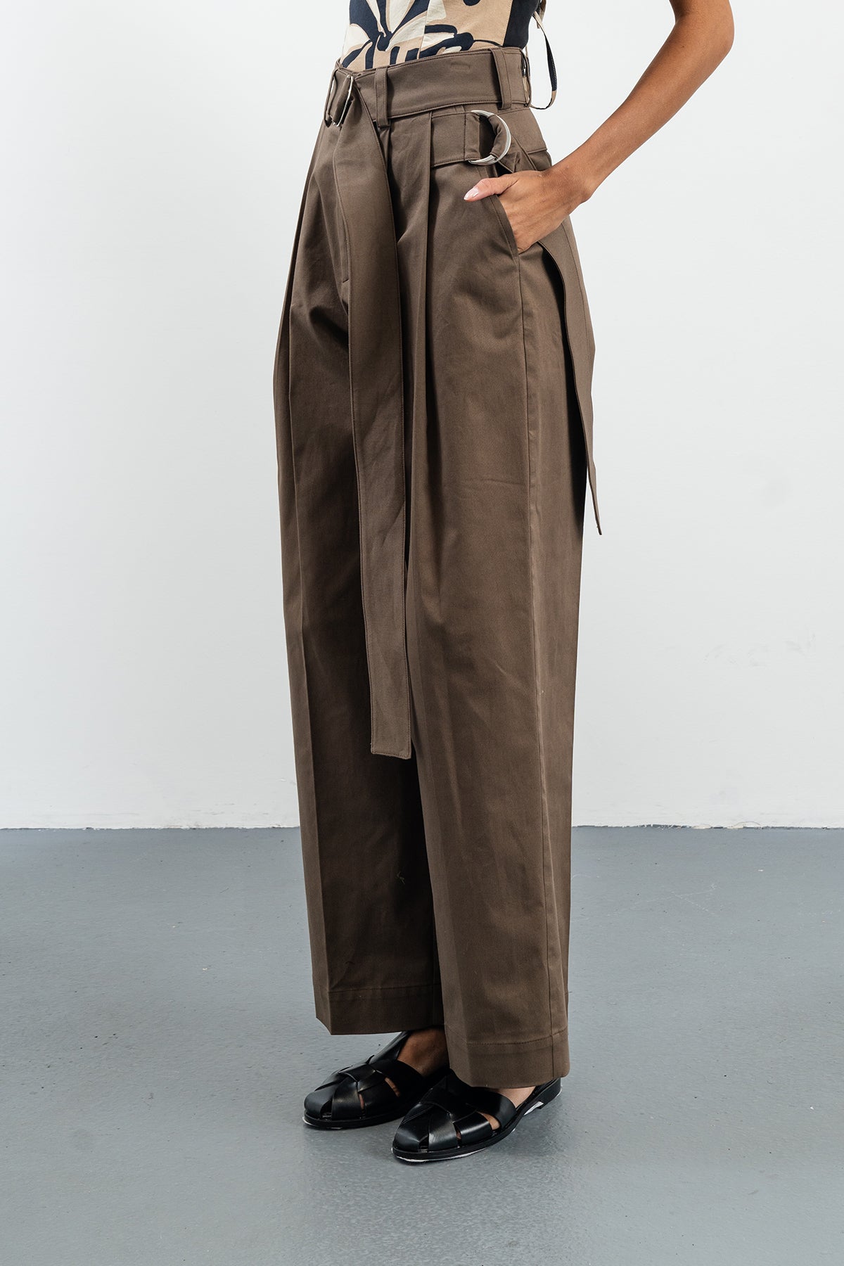 SARPY PANTS - BROWN