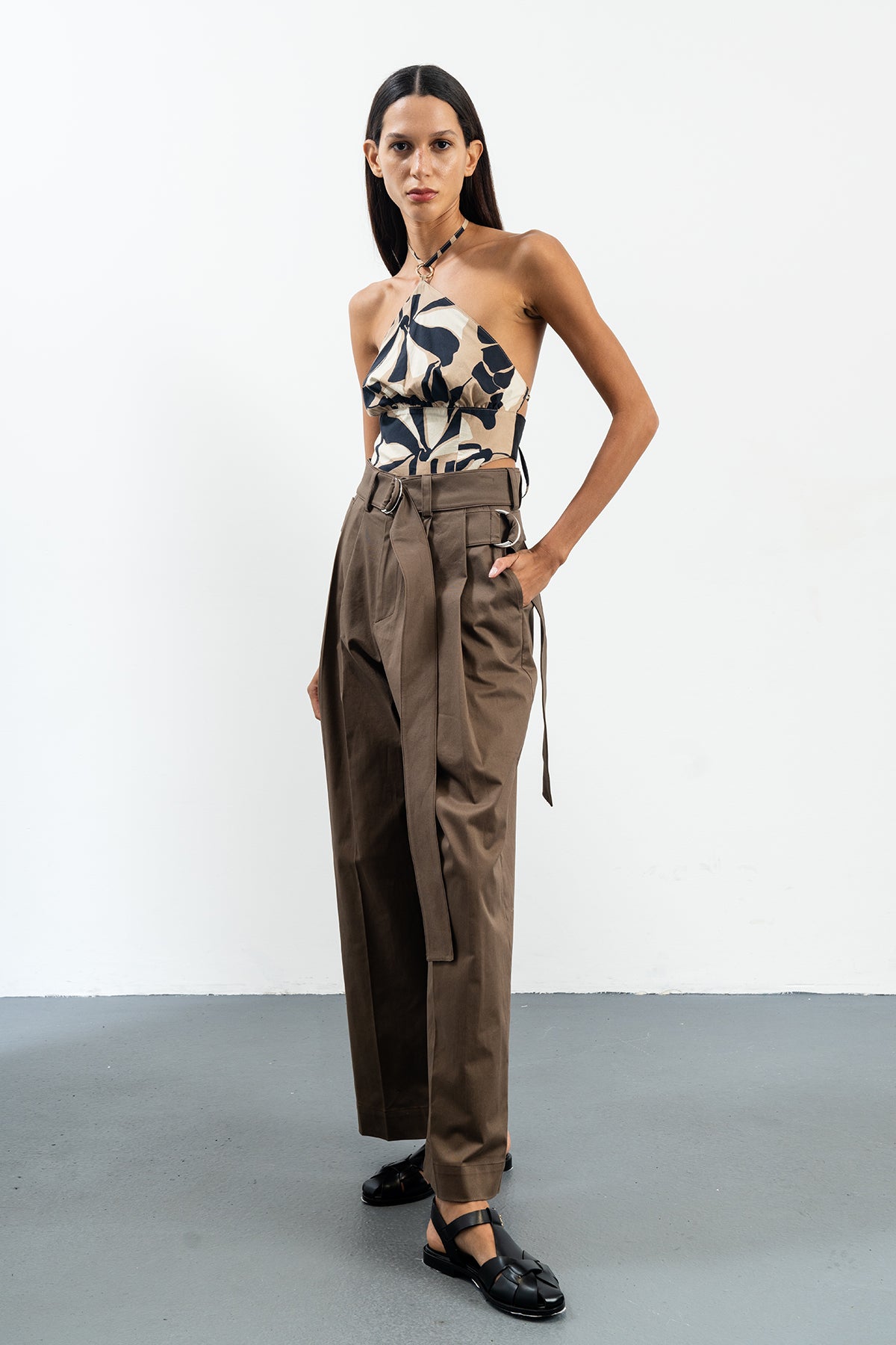 GOZE TOP - BEIGE