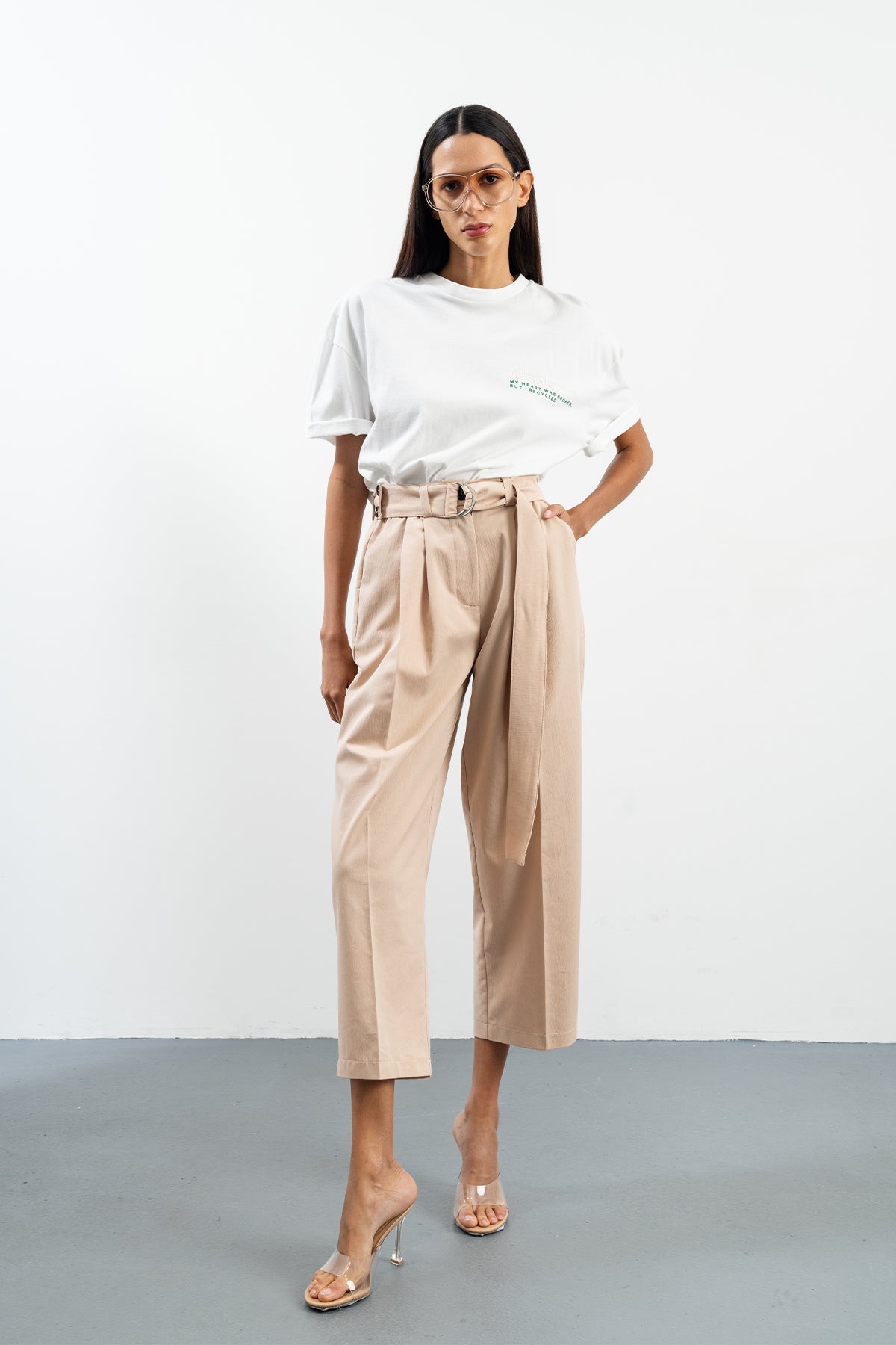 LIVET WHITE T-SHIRT - WHITE