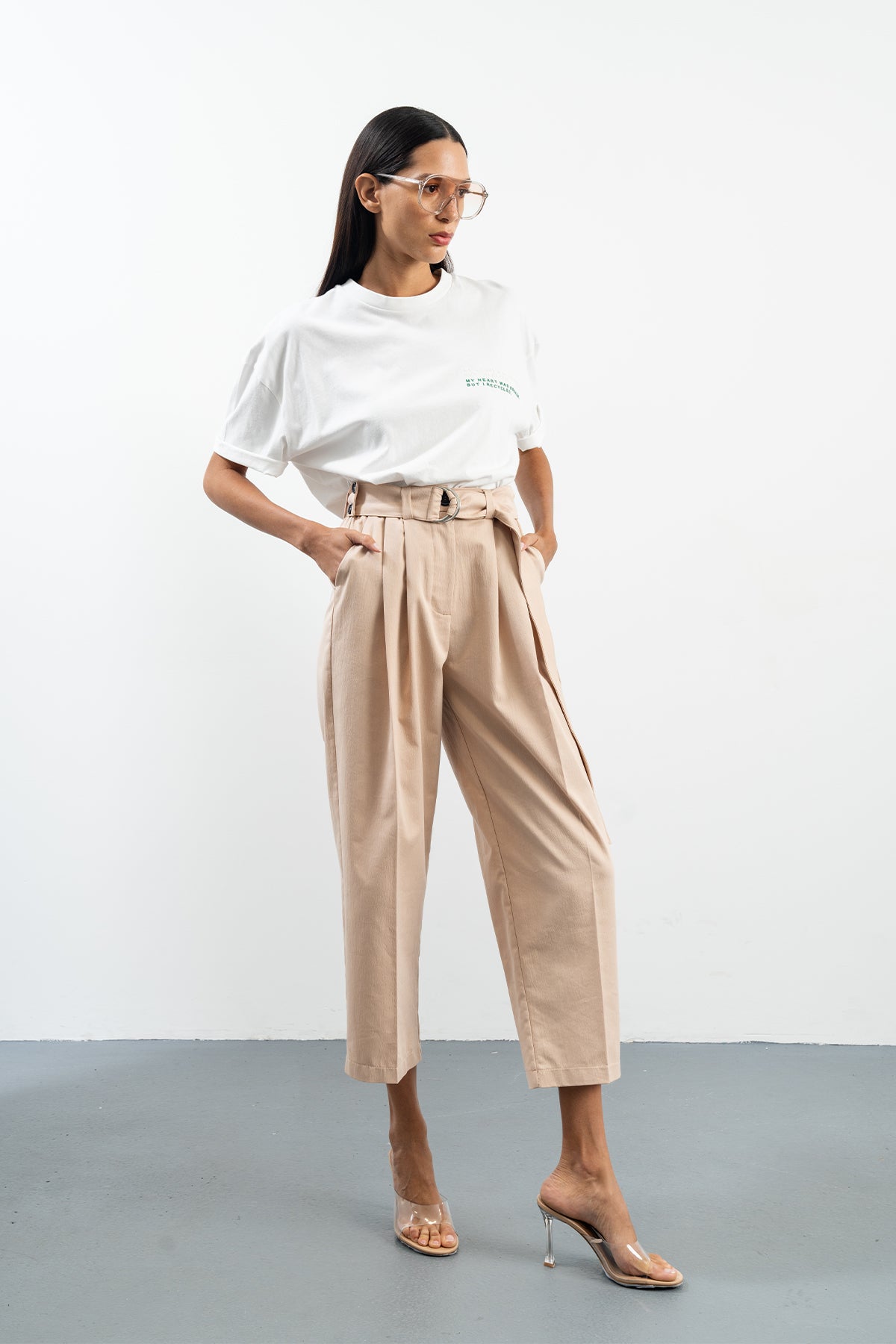 LIVET WHITE T-SHIRT - WHITE