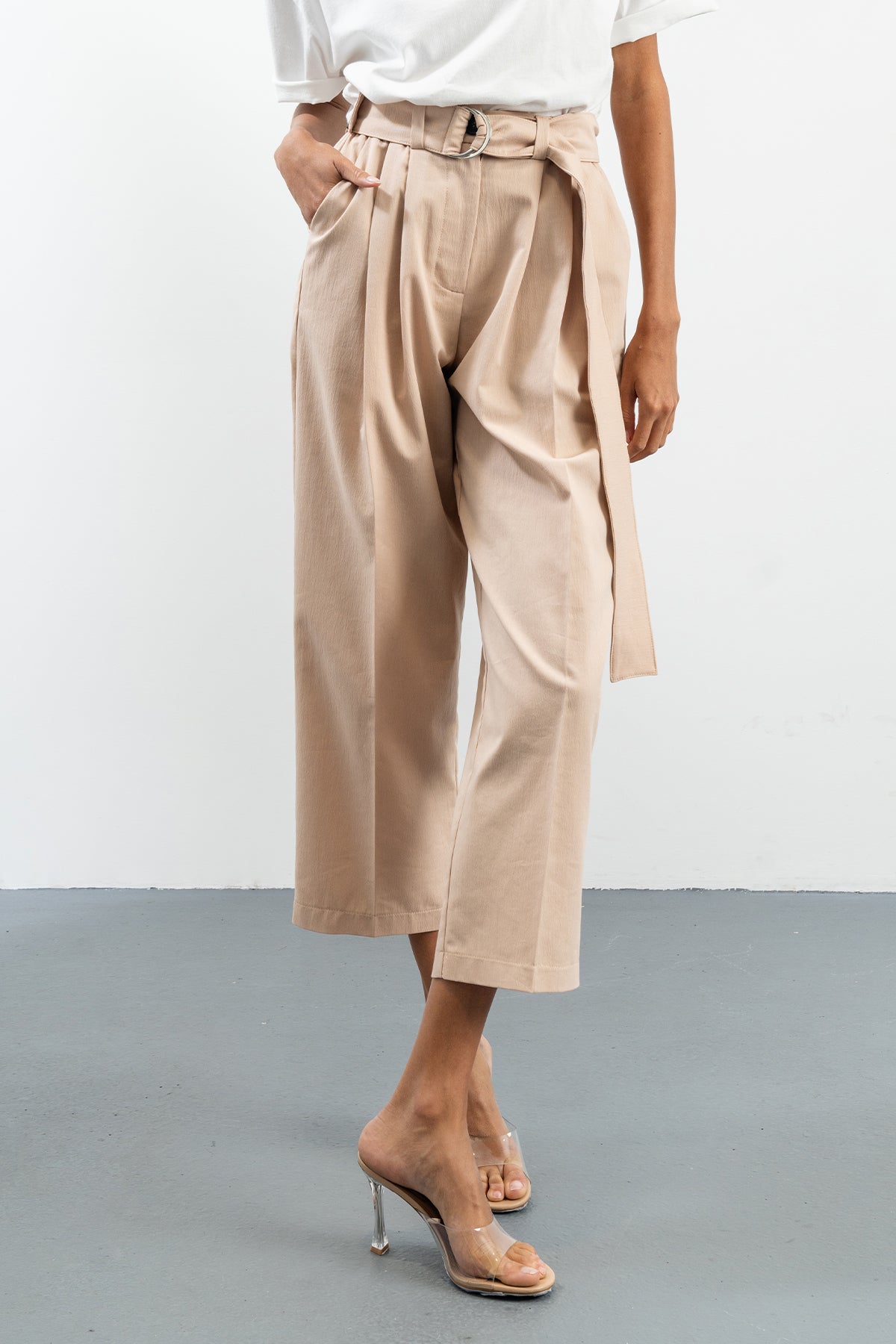ALVIS PANTS - BEIGE