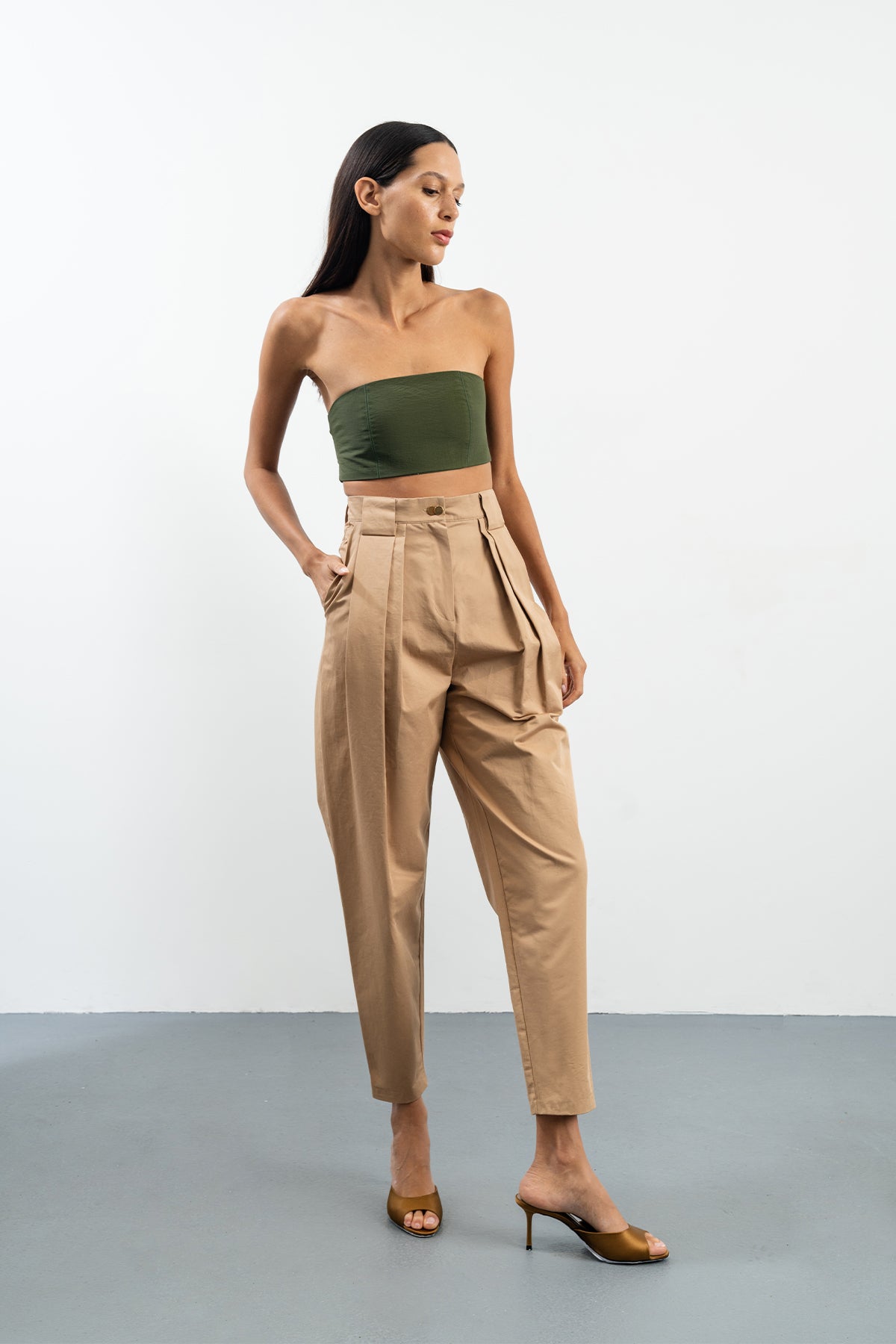 UNDA PANTS - BEIGE