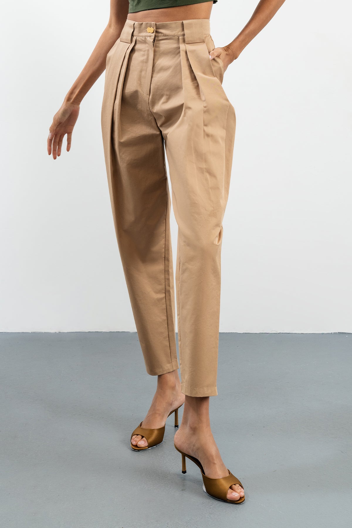 UNDA PANTS - BEIGE