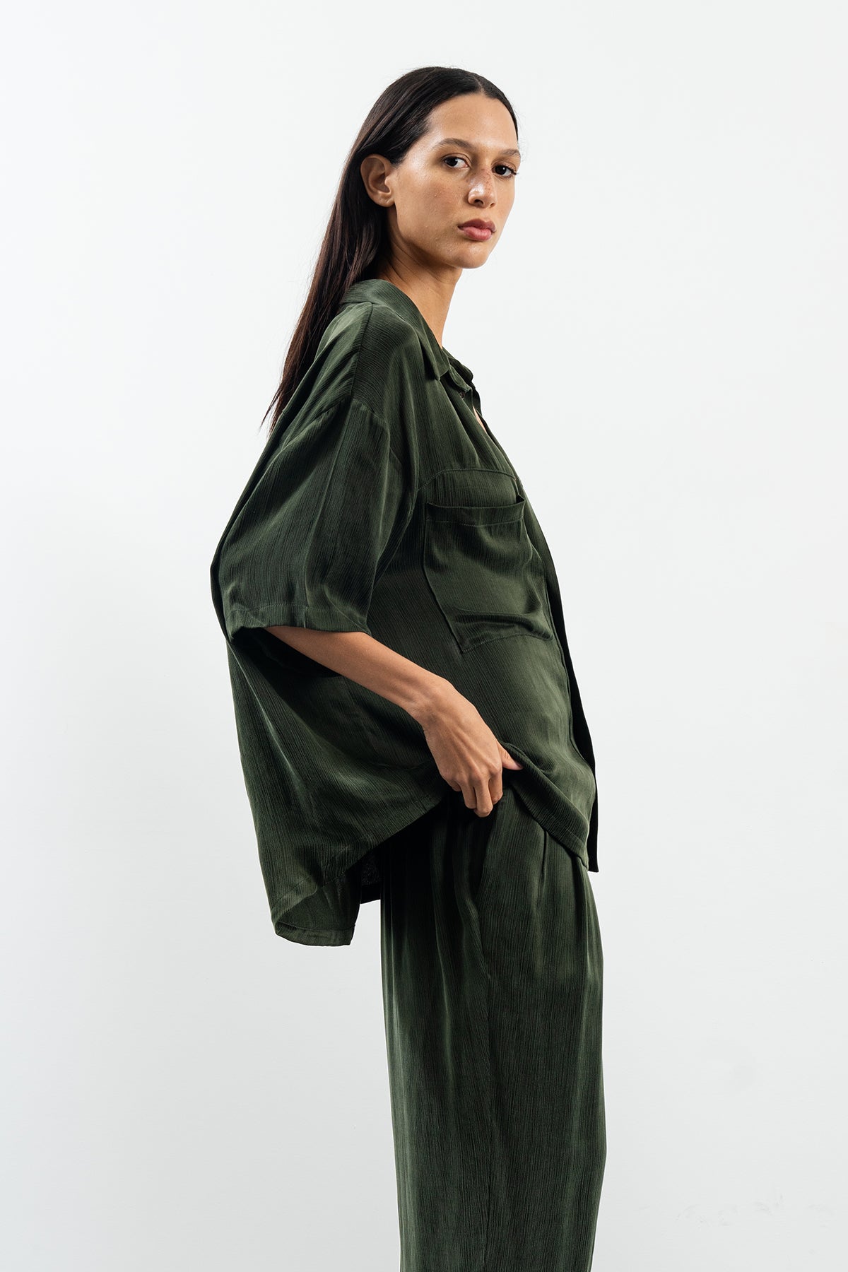 JOHAN KHAKI SHIRT - KHAKI