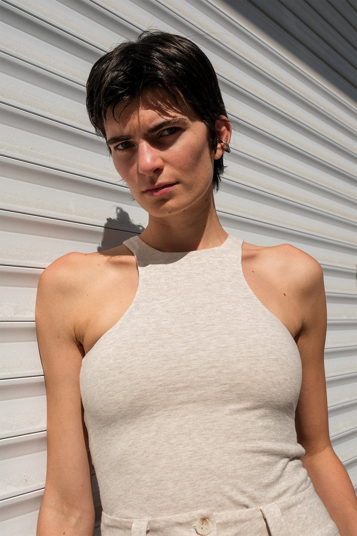 HILDA BODYSUIT - GRAY