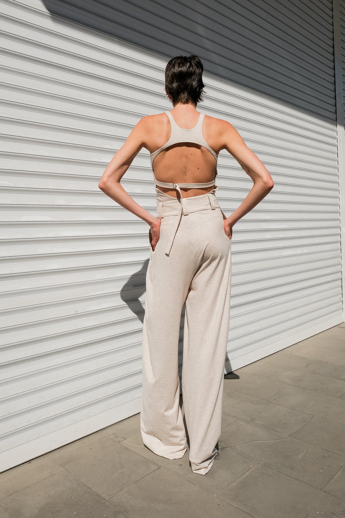 PALOMA PANTS - GRAY