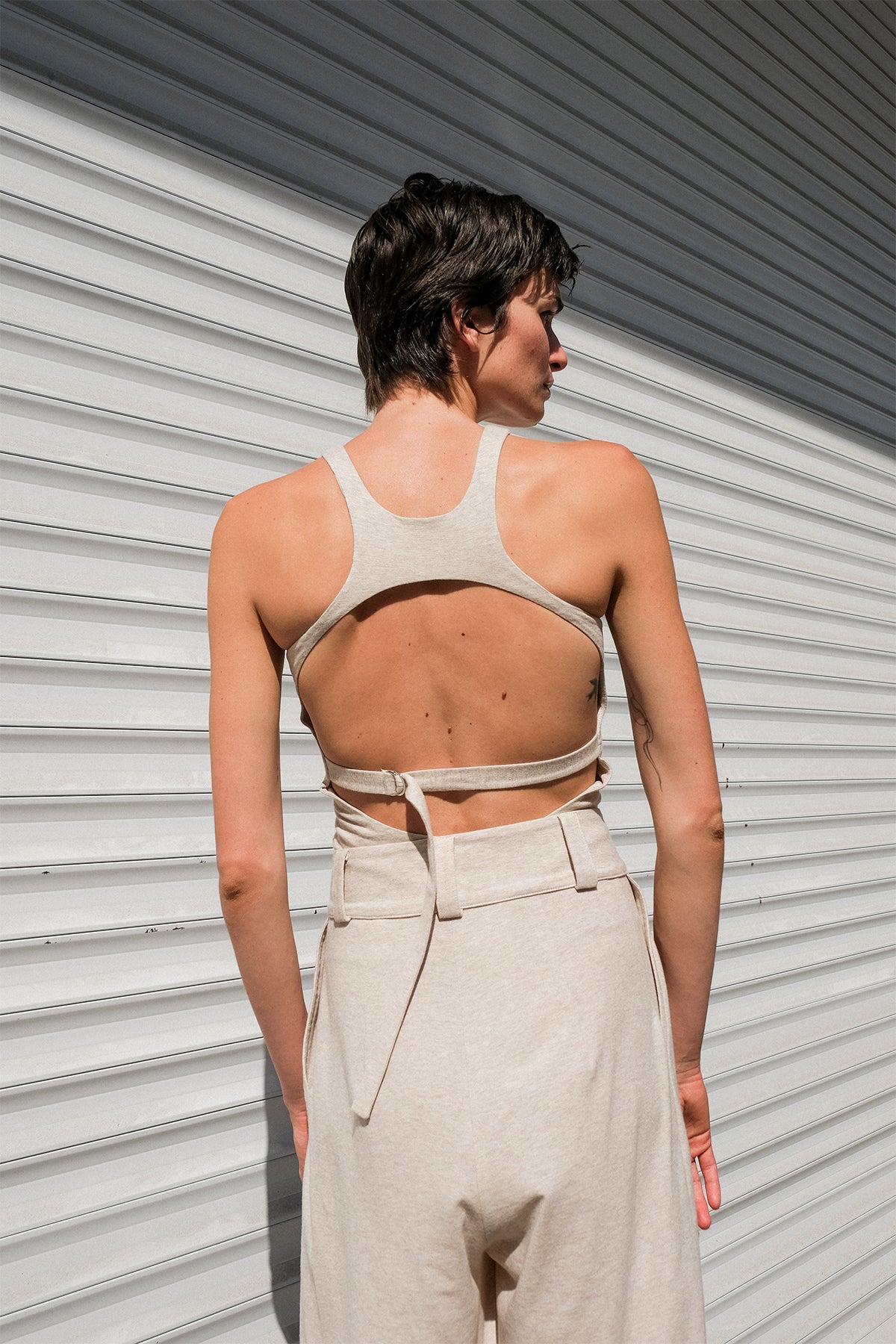 HILDA BODYSUIT - GRAY