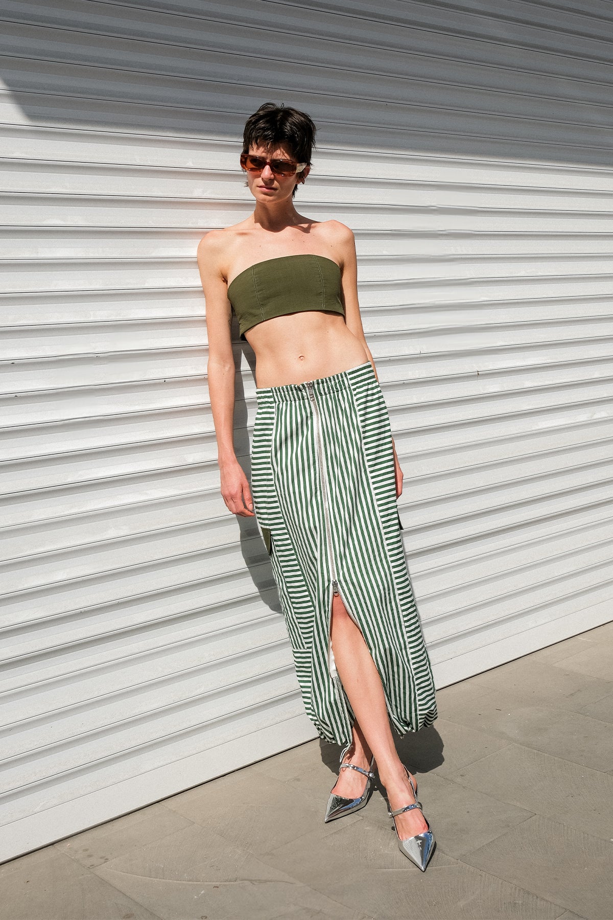 BERDRA SKIRT - GREEN