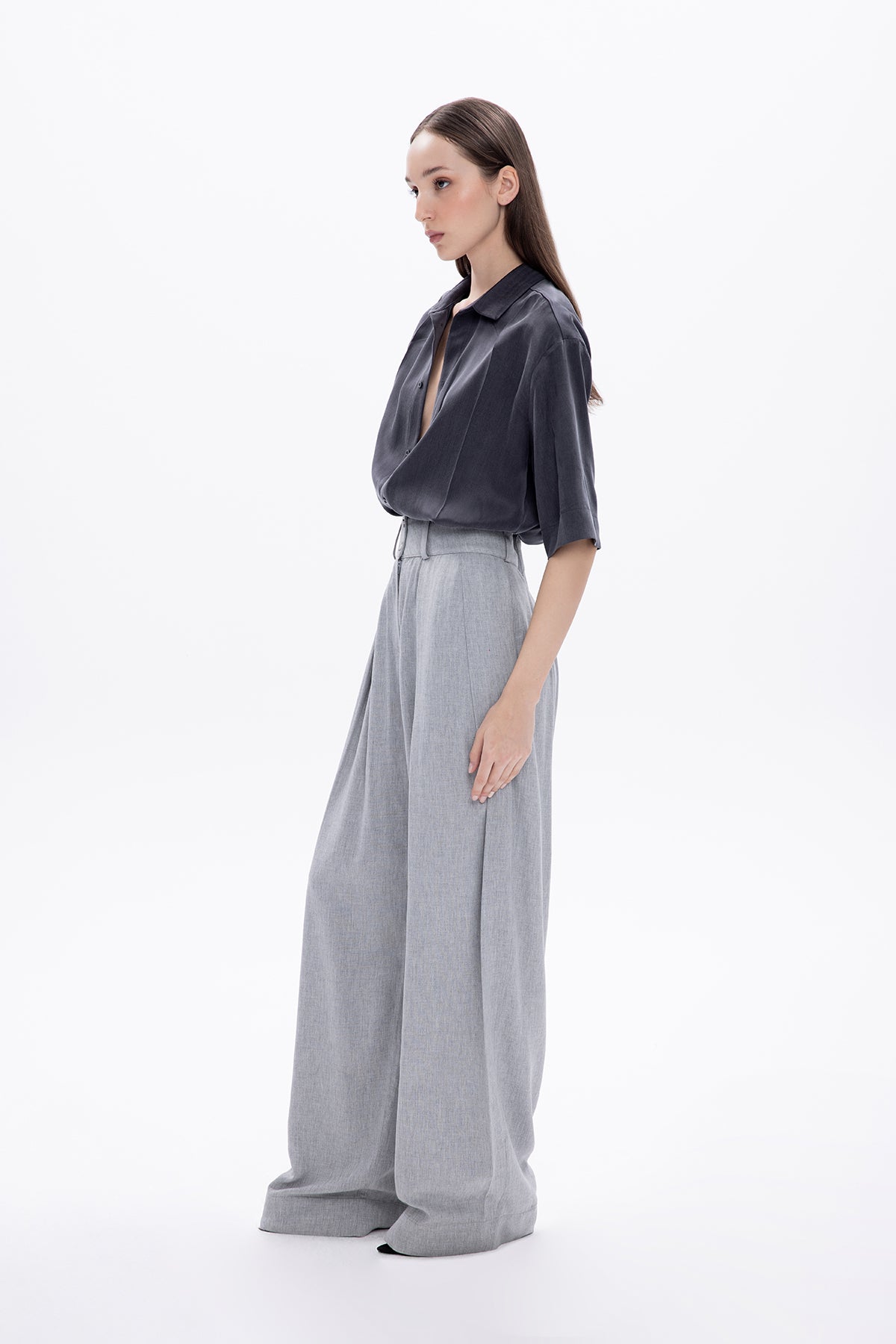KAROLIN GREY TROUSERS
