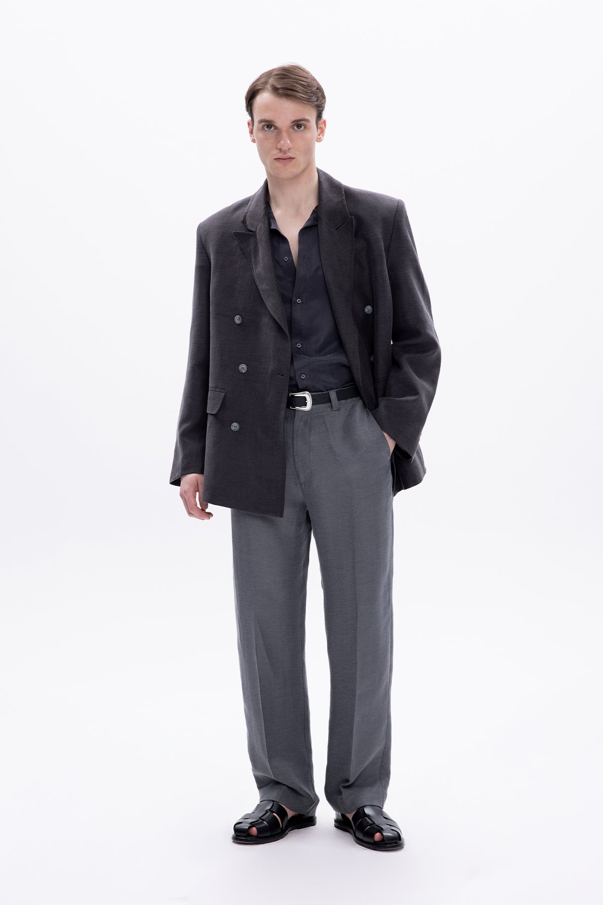 IVAN GRAY TROUSERS
