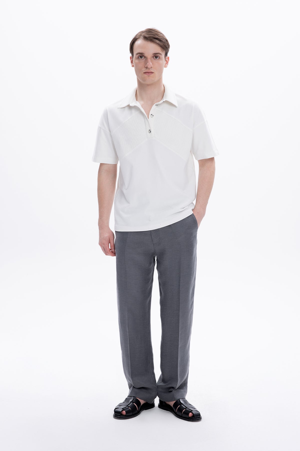 IVAN GRAY TROUSERS