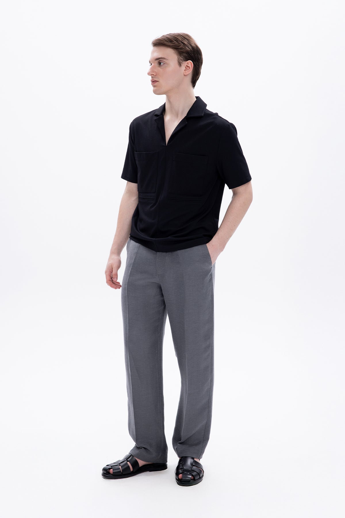 IVAN GRAY TROUSERS