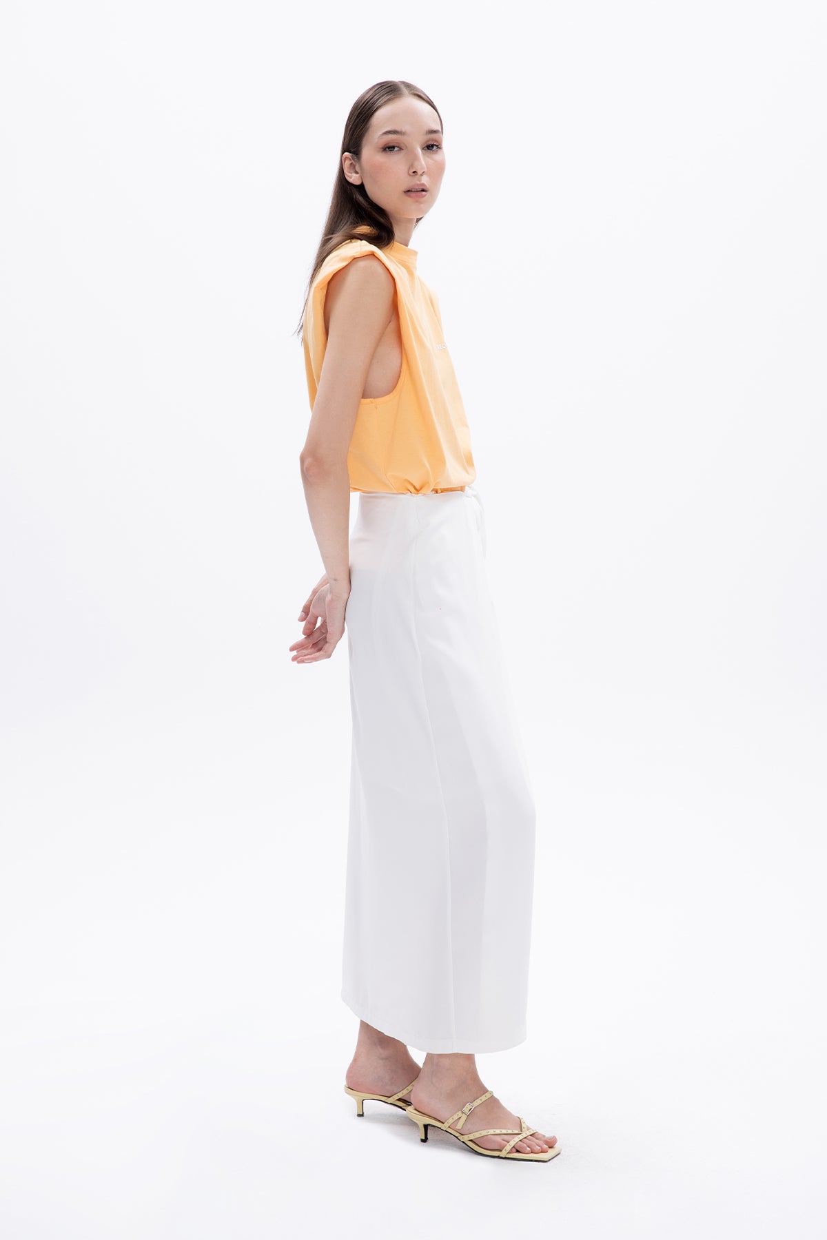 GUNCE WHITE SKIRT