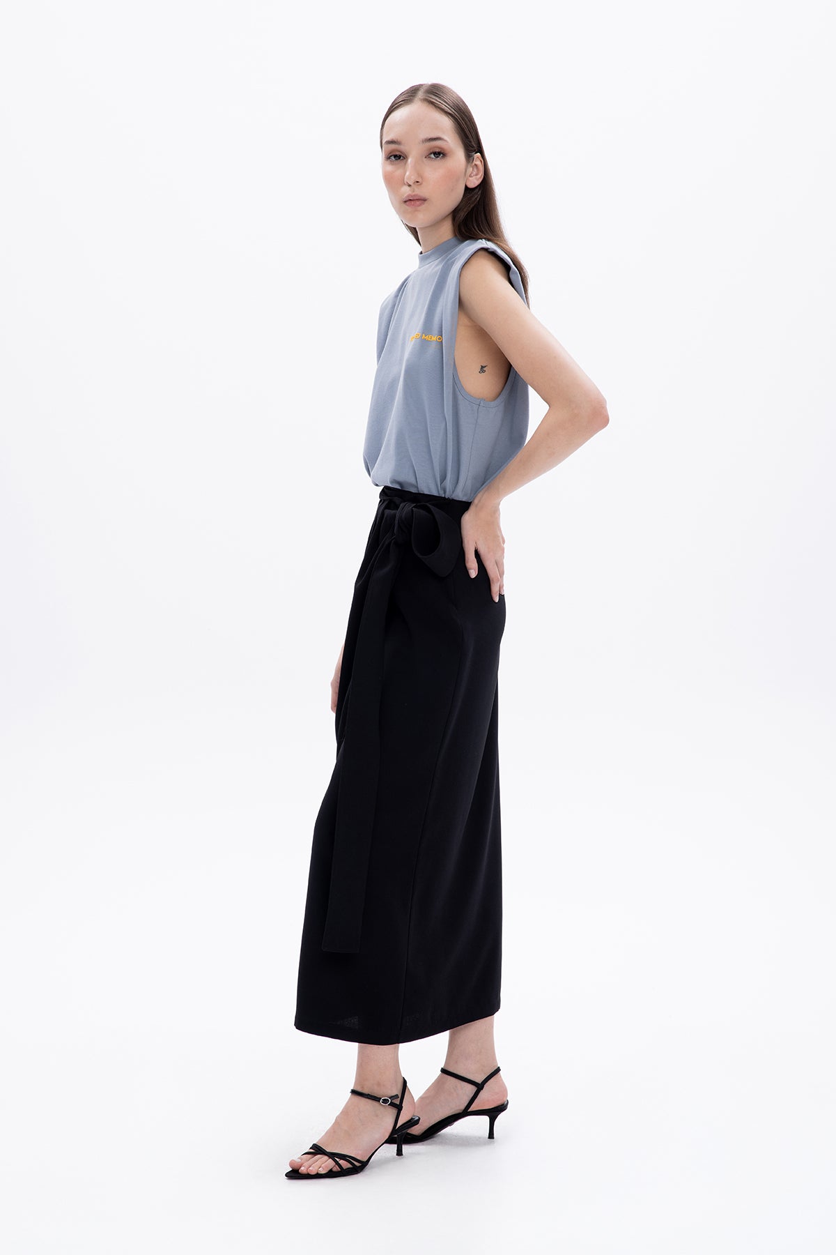 GUNCE BLACK SKIRT