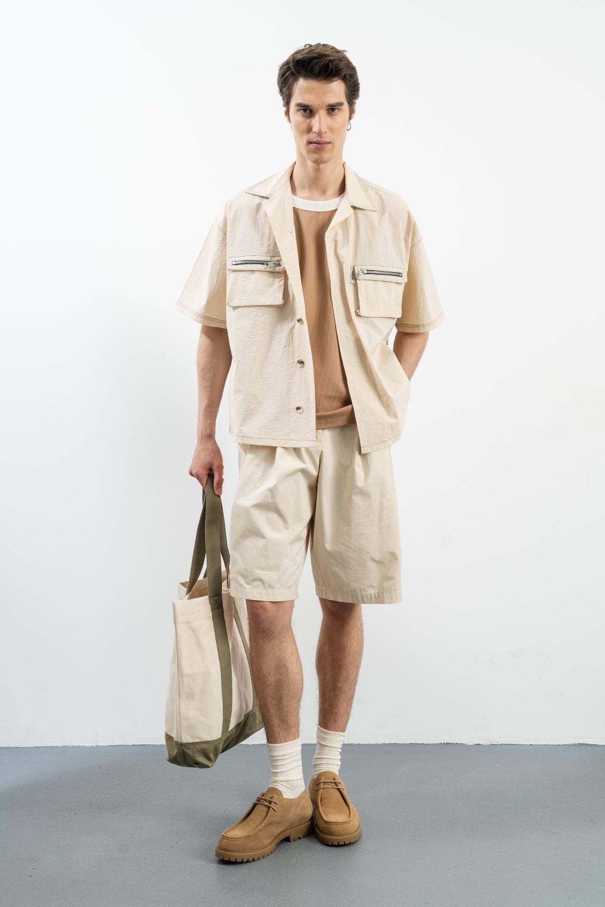 WANTEN SHIRT - BEIGE
