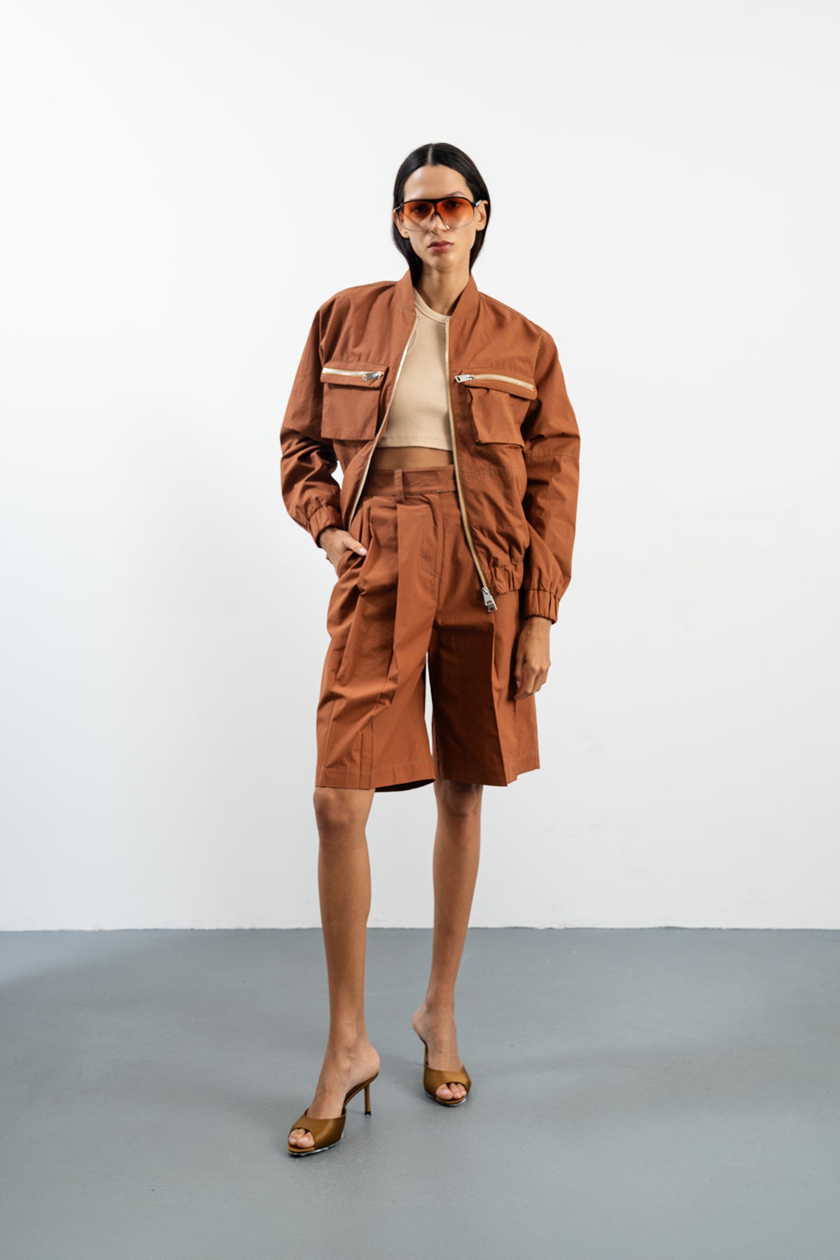 SALVER JACKET - MUSTARD