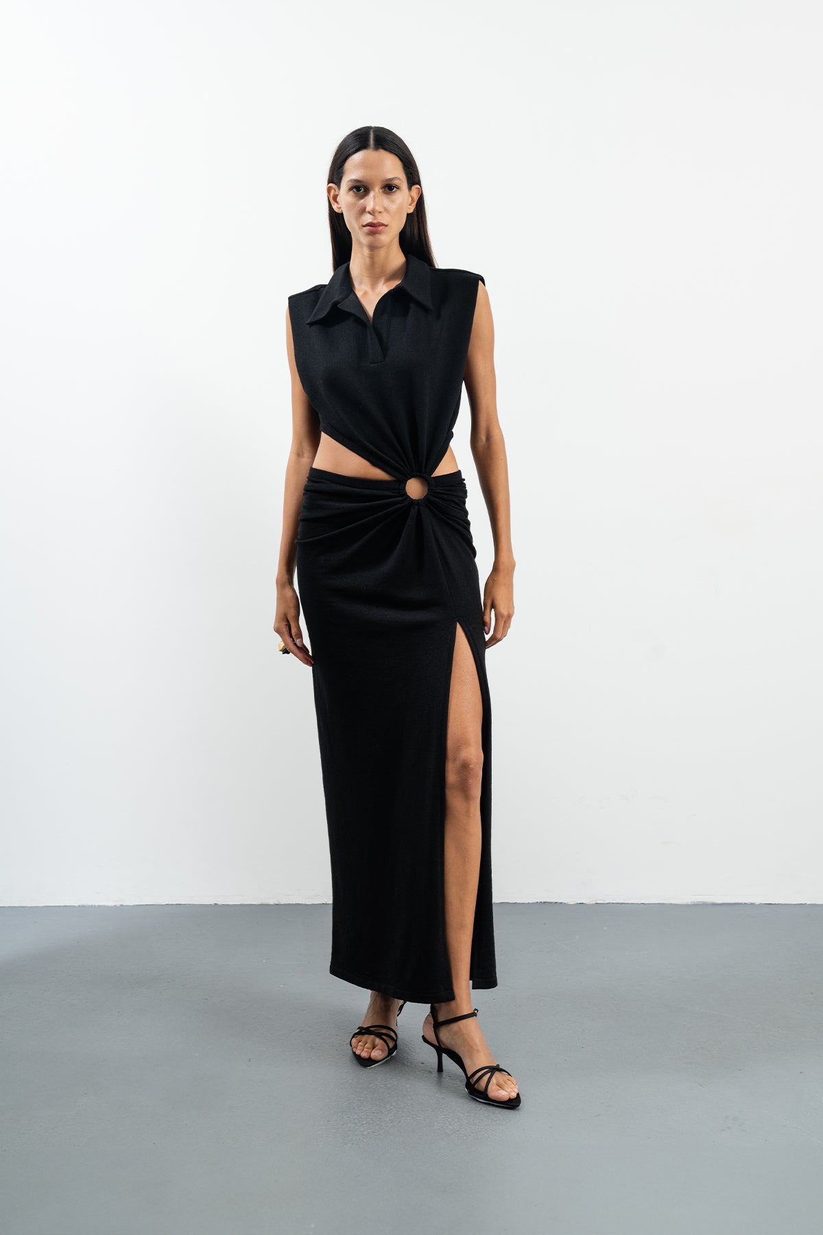 NAZO DRESS - BLACK