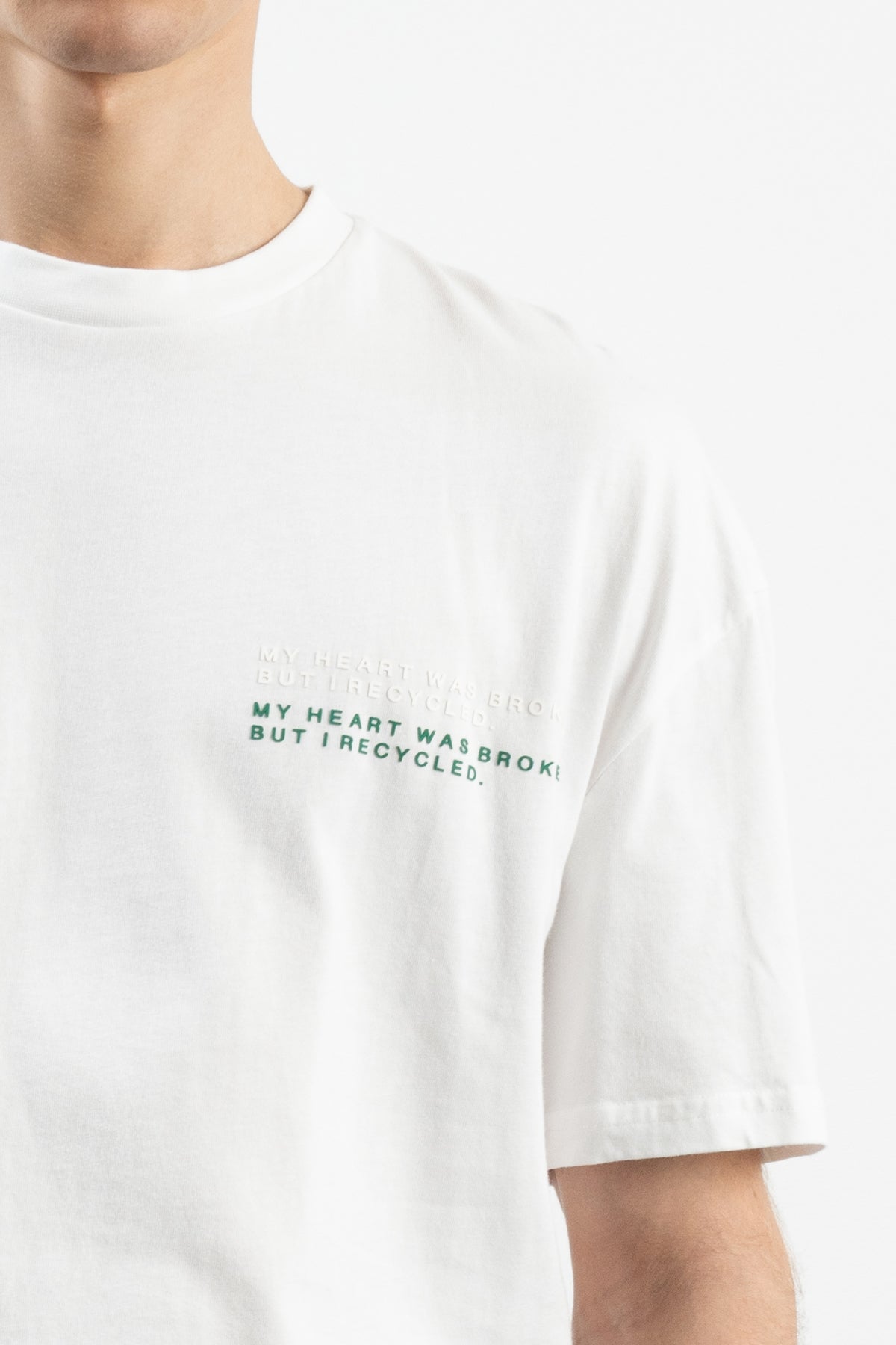 LIVET WHITE T-SHIRT - WHITE