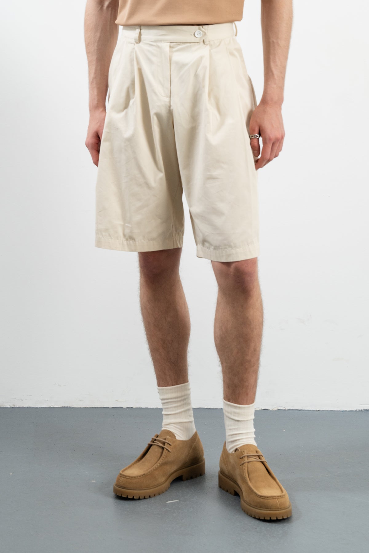 FORDE SHORTS - BEIGE