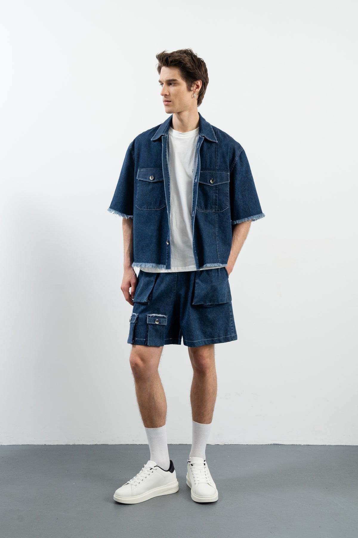 JAR SHIRT - NAVY DENIM