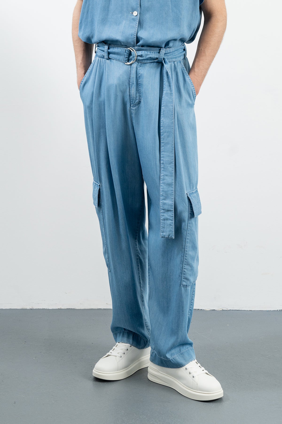 HUNGRY PANTS - BLUE